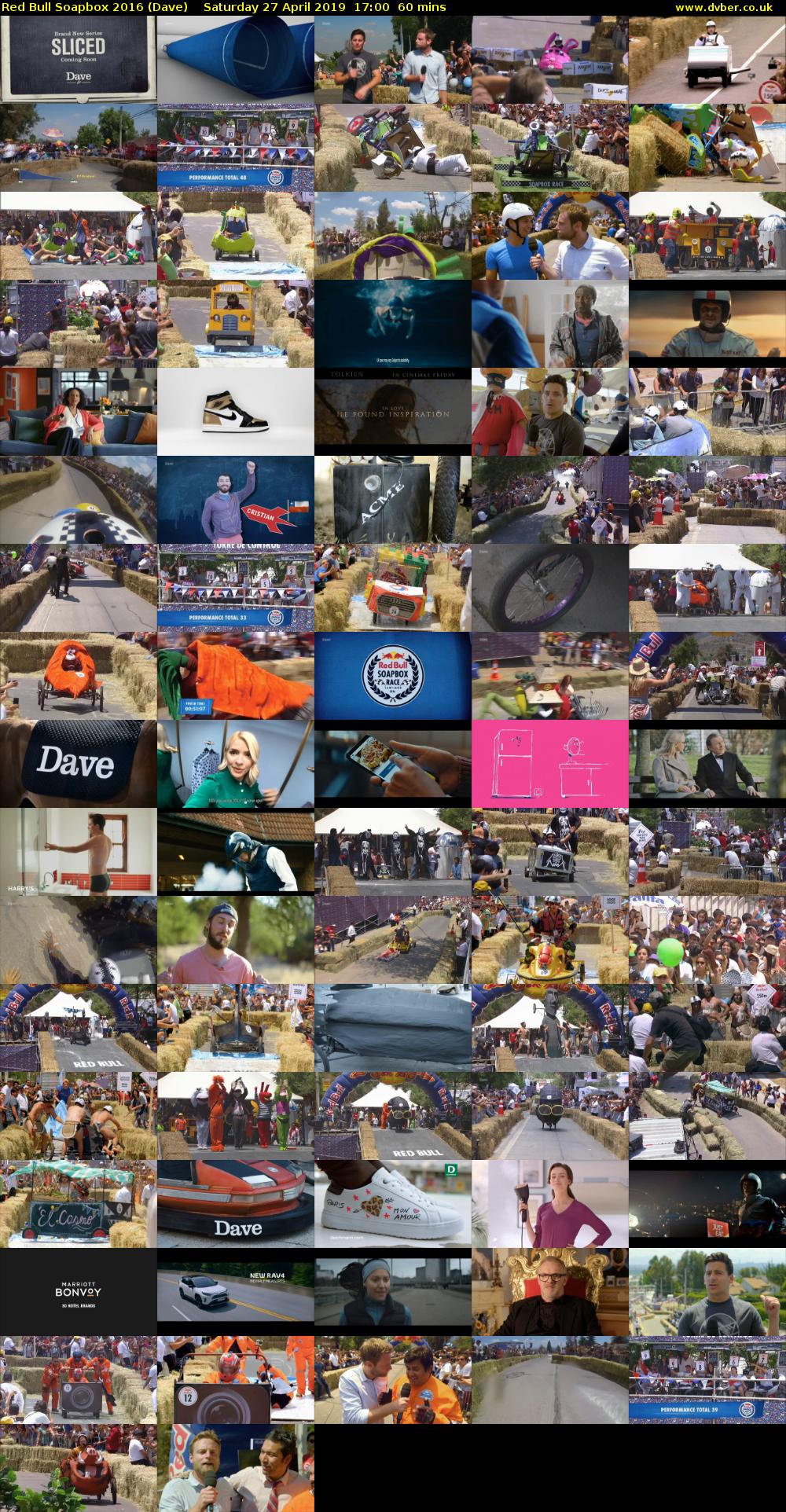 Red Bull Soapbox 2016 (Dave) Saturday 27 April 2019 17:00 - 18:00