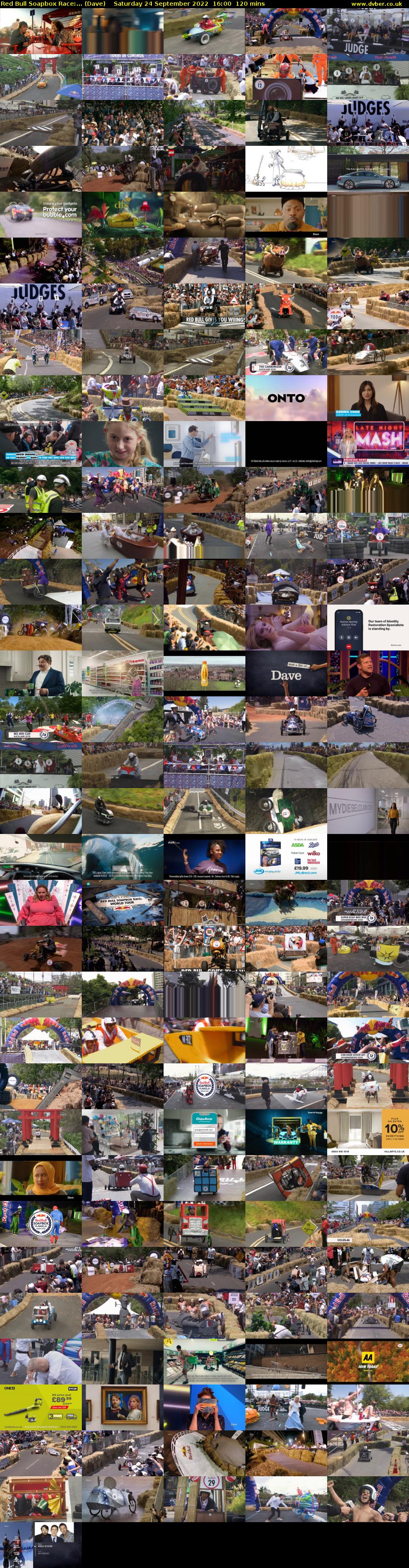 Red Bull Soapbox Race:... (Dave) Saturday 24 September 2022 16:00 - 18:00