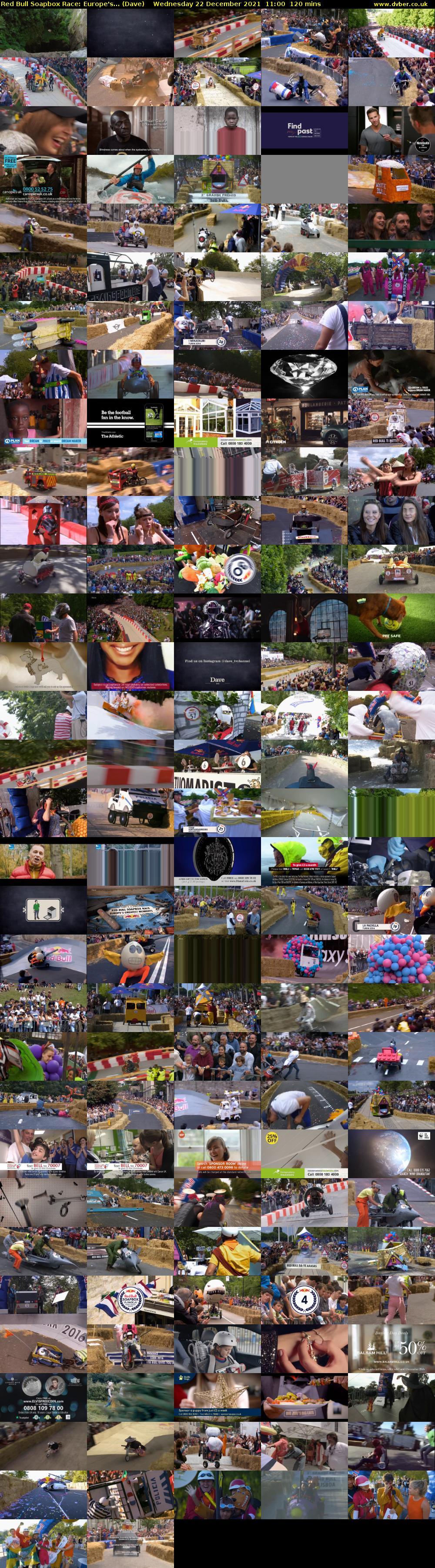 Red Bull Soapbox Race: Europe's... (Dave) Wednesday 22 December 2021 11:00 - 13:00