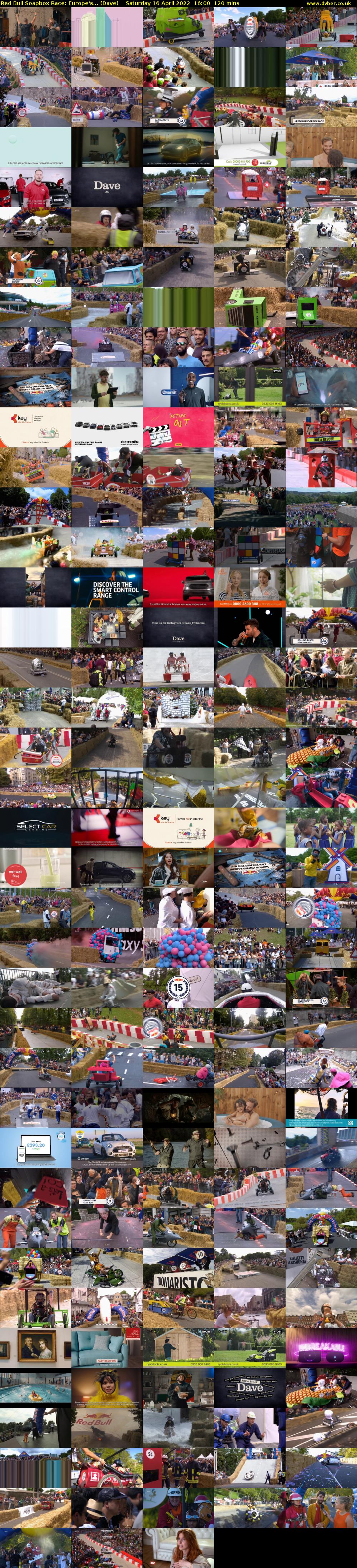 Red Bull Soapbox Race: Europe's... (Dave) Saturday 16 April 2022 16:00 - 18:00