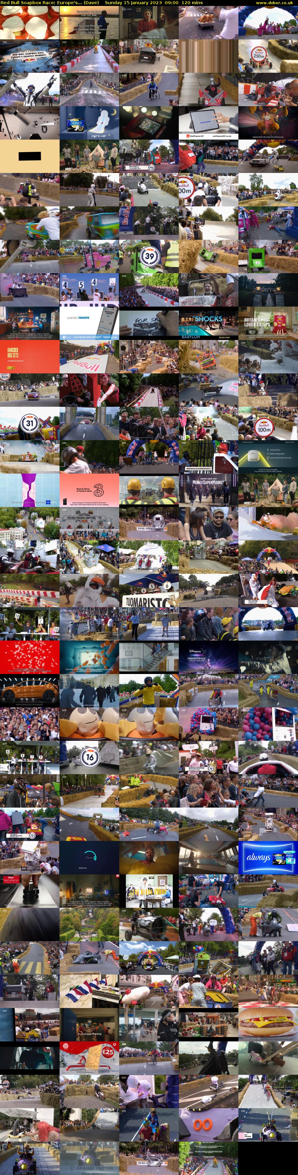 Red Bull Soapbox Race: Europe's... (Dave) Sunday 15 January 2023 09:00 - 11:00