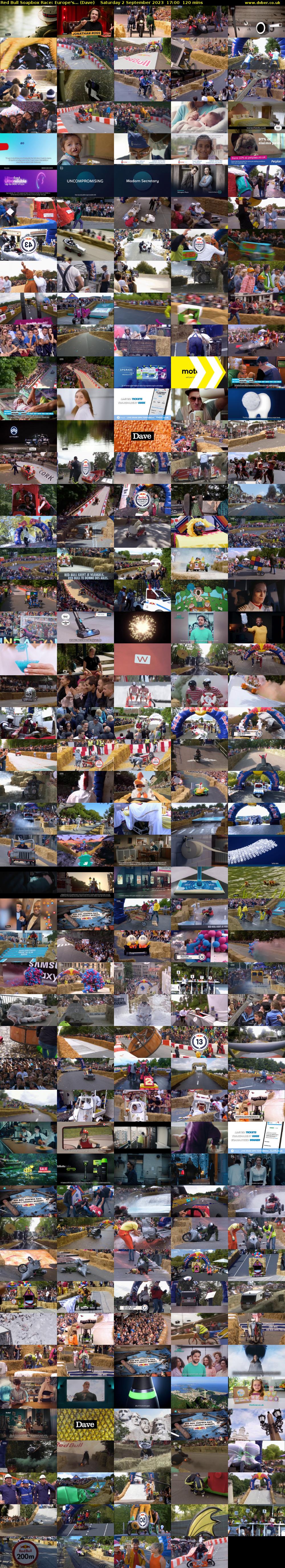 Red Bull Soapbox Race: Europe's... (Dave) Saturday 2 September 2023 17:00 - 19:00