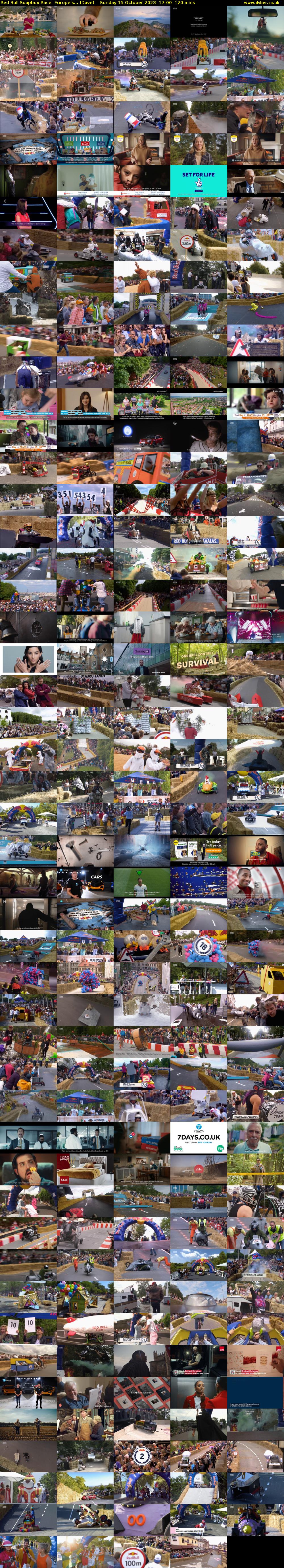 Red Bull Soapbox Race: Europe's... (Dave) Sunday 15 October 2023 17:00 - 19:00