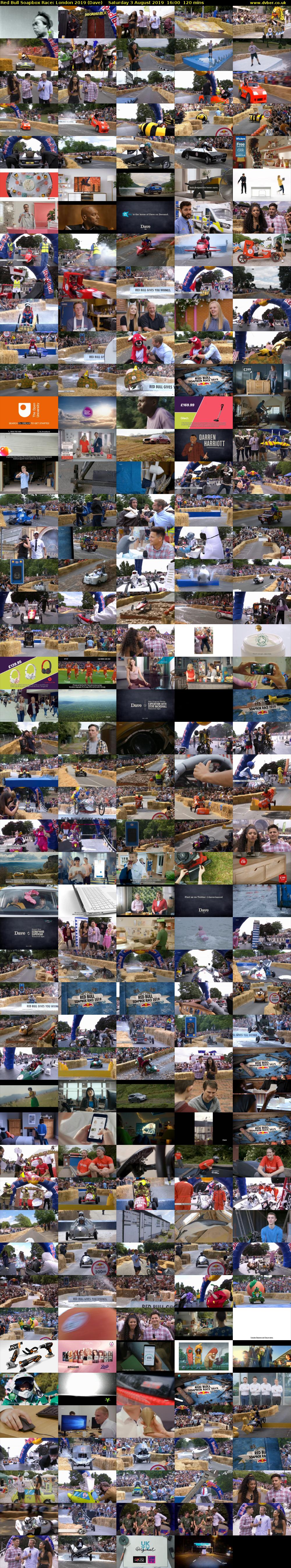 Red Bull Soapbox Race: London 2019 (Dave) Saturday 3 August 2019 16:00 - 18:00