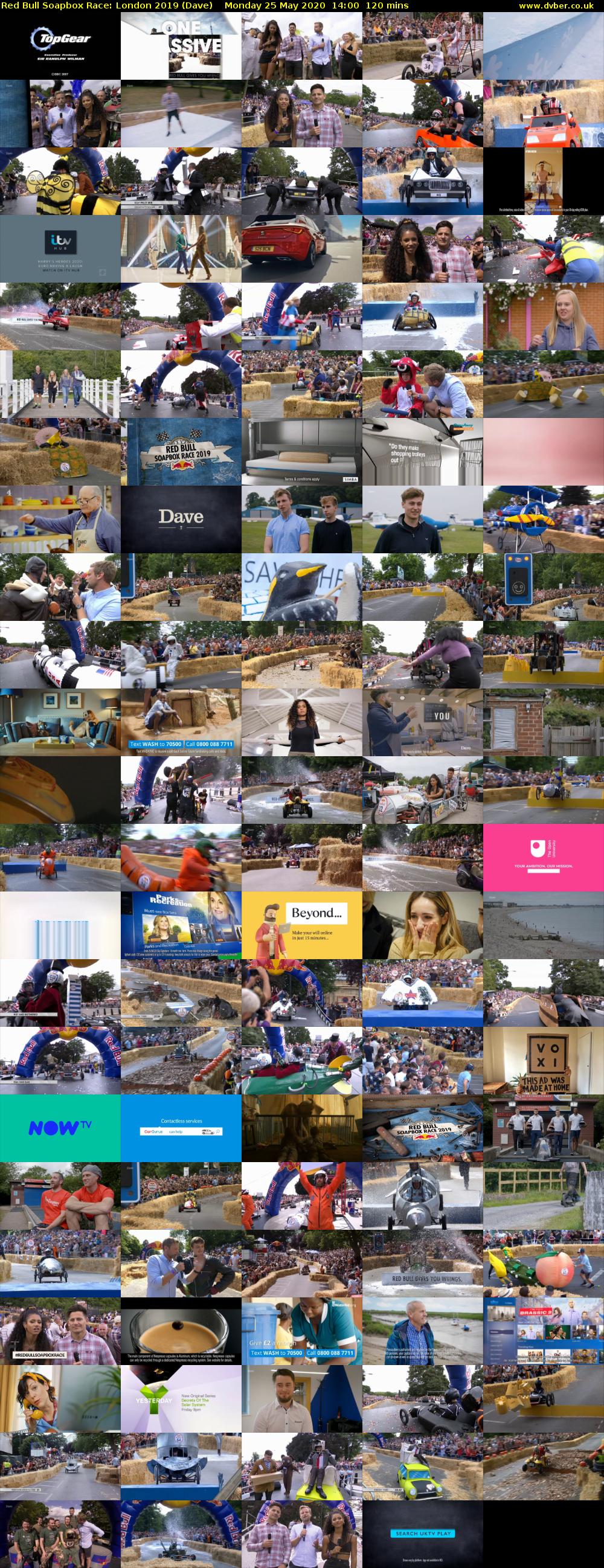Red Bull Soapbox Race: London 2019 (Dave) Monday 25 May 2020 14:00 - 16:00