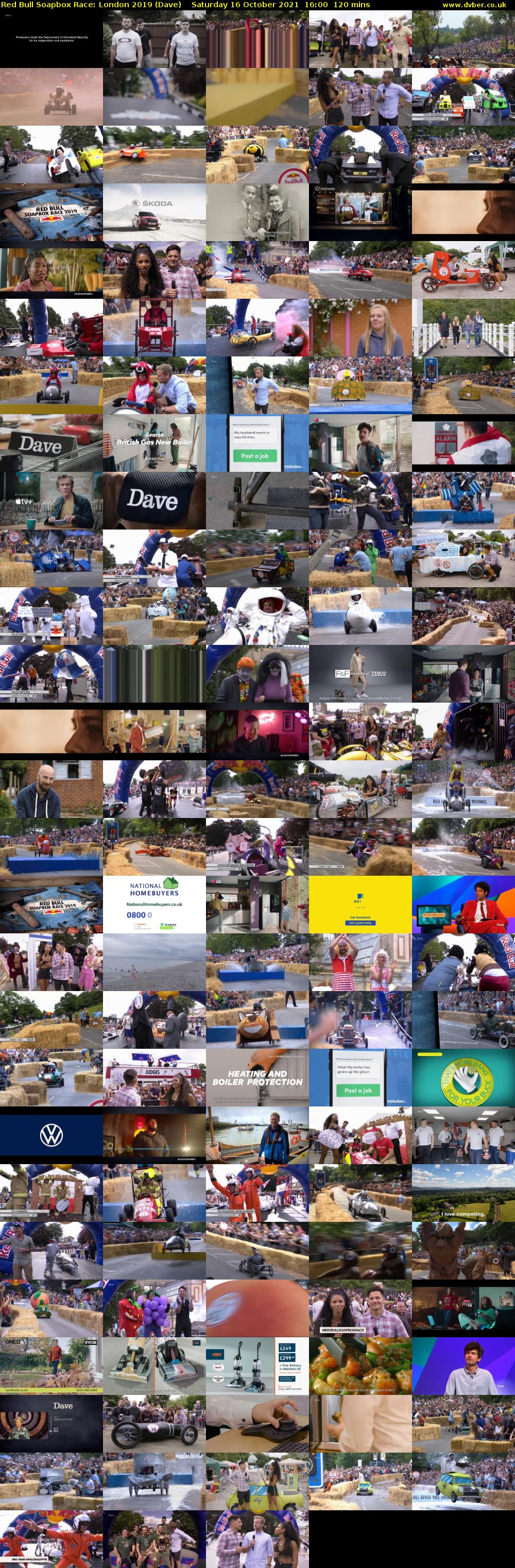 Red Bull Soapbox Race: London 2019 (Dave) Saturday 16 October 2021 16:00 - 18:00