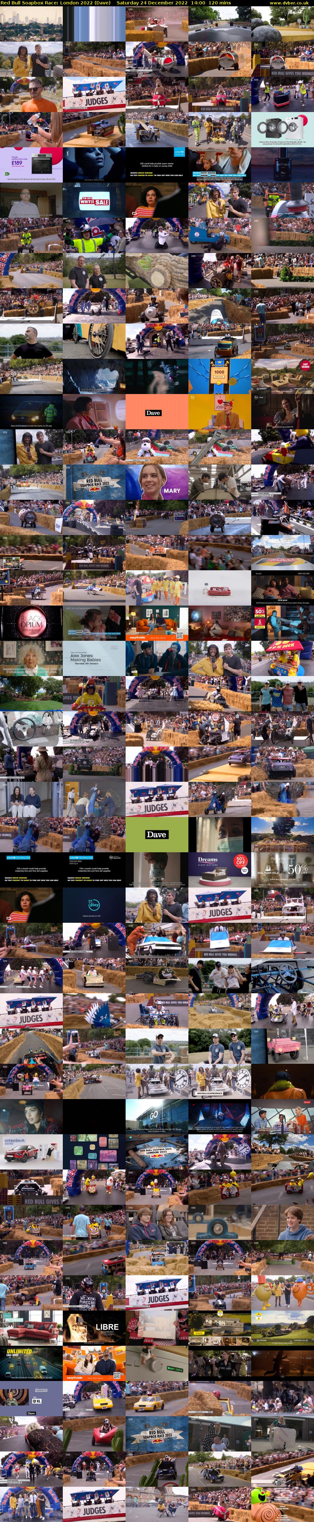 Red Bull Soapbox Race: London 2022 (Dave) Saturday 24 December 2022 14:00 - 16:00