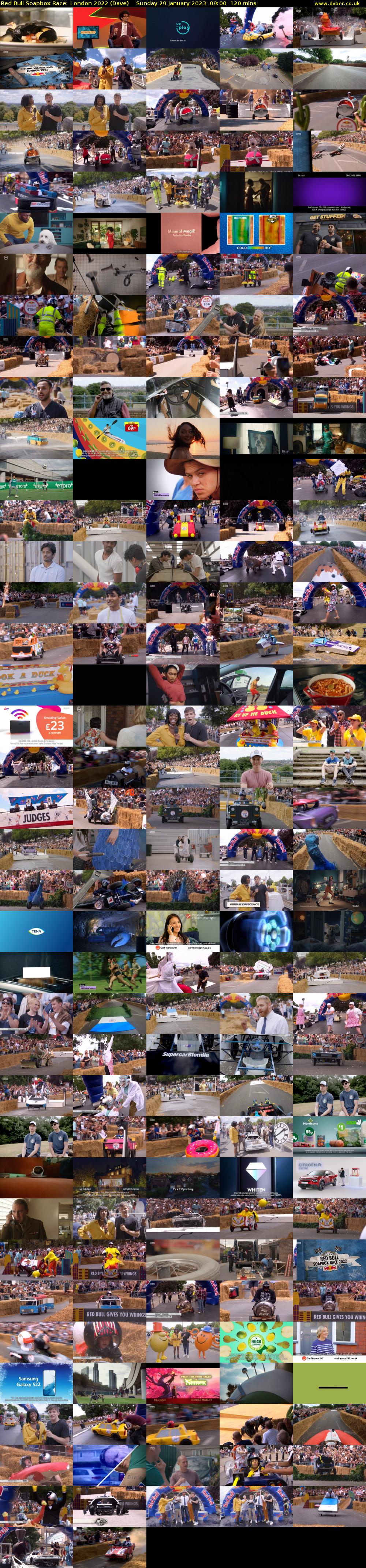 Red Bull Soapbox Race: London 2022 (Dave) Sunday 29 January 2023 09:00 - 11:00