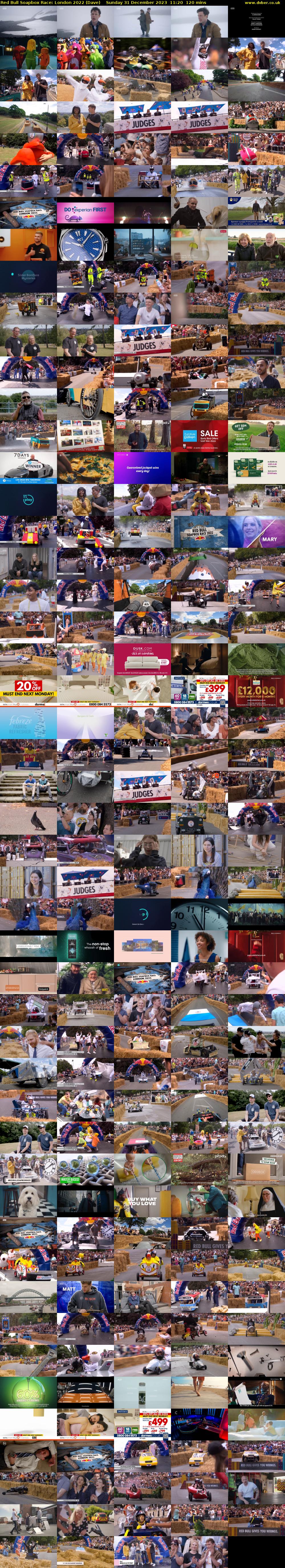 Red Bull Soapbox Race: London 2022 (Dave) Sunday 31 December 2023 11:20 - 13:20