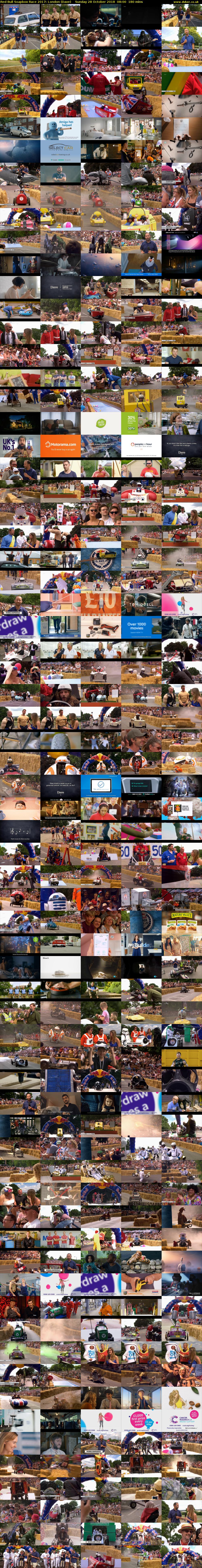 Red Bull Soapbox Race 2017: London (Dave) Sunday 28 October 2018 08:00 - 11:00