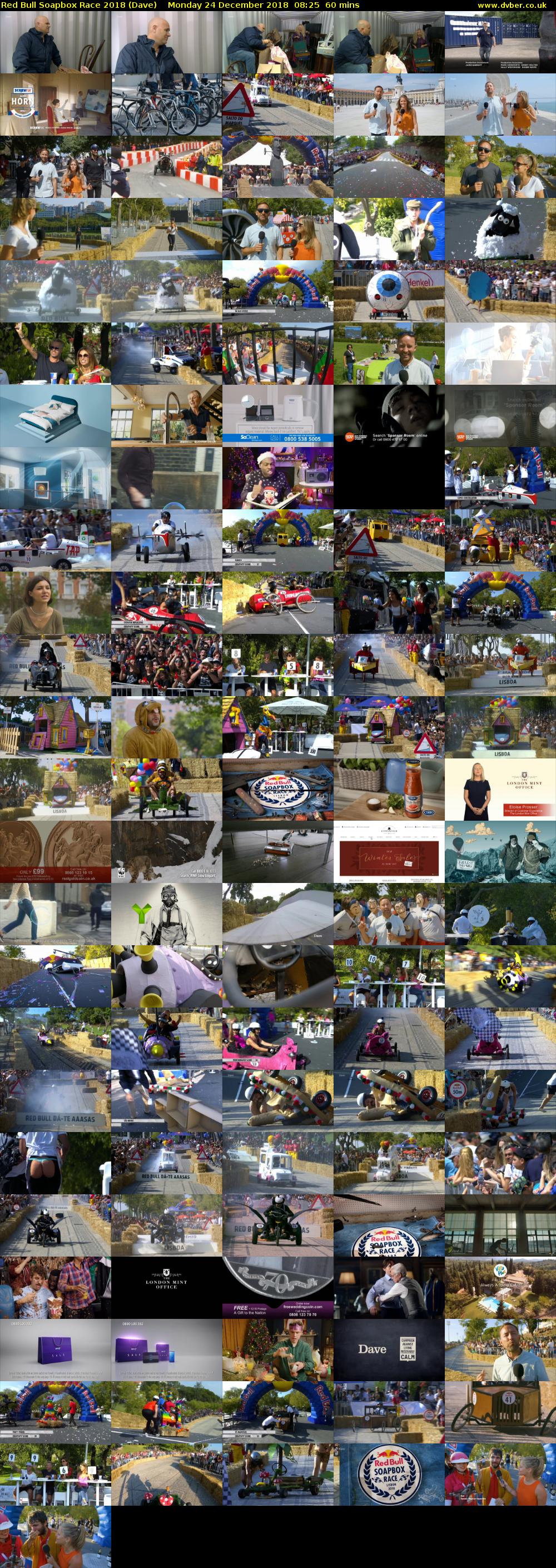 Red Bull Soapbox Race 2018 (Dave) Monday 24 December 2018 08:25 - 09:25