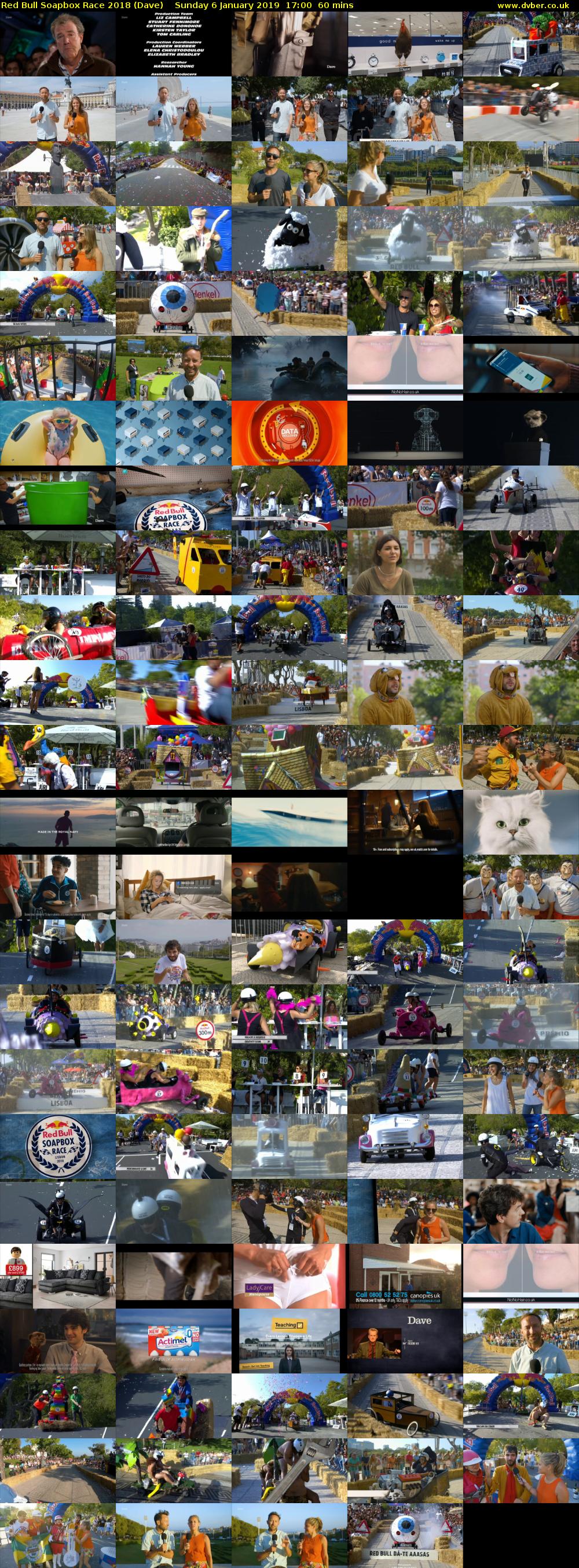 Red Bull Soapbox Race 2018 (Dave) Sunday 6 January 2019 17:00 - 18:00