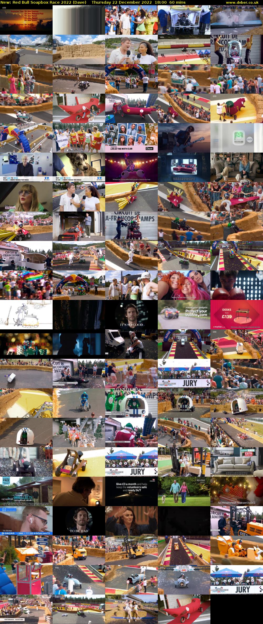 Red Bull Soapbox Race 2022 (Dave) Thursday 22 December 2022 18:00 - 19:00