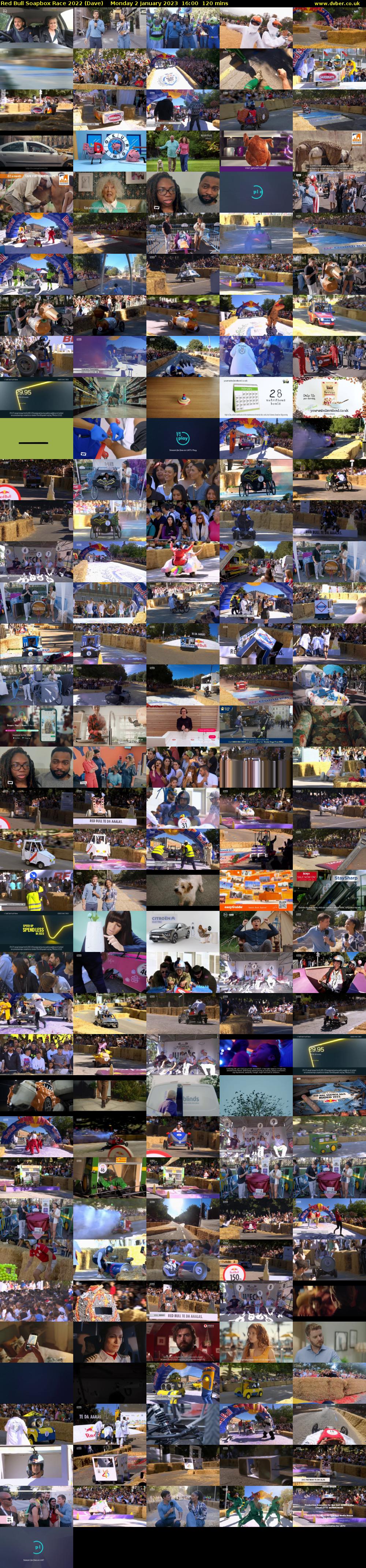 Red Bull Soapbox Race 2022 (Dave) Monday 2 January 2023 16:00 - 18:00