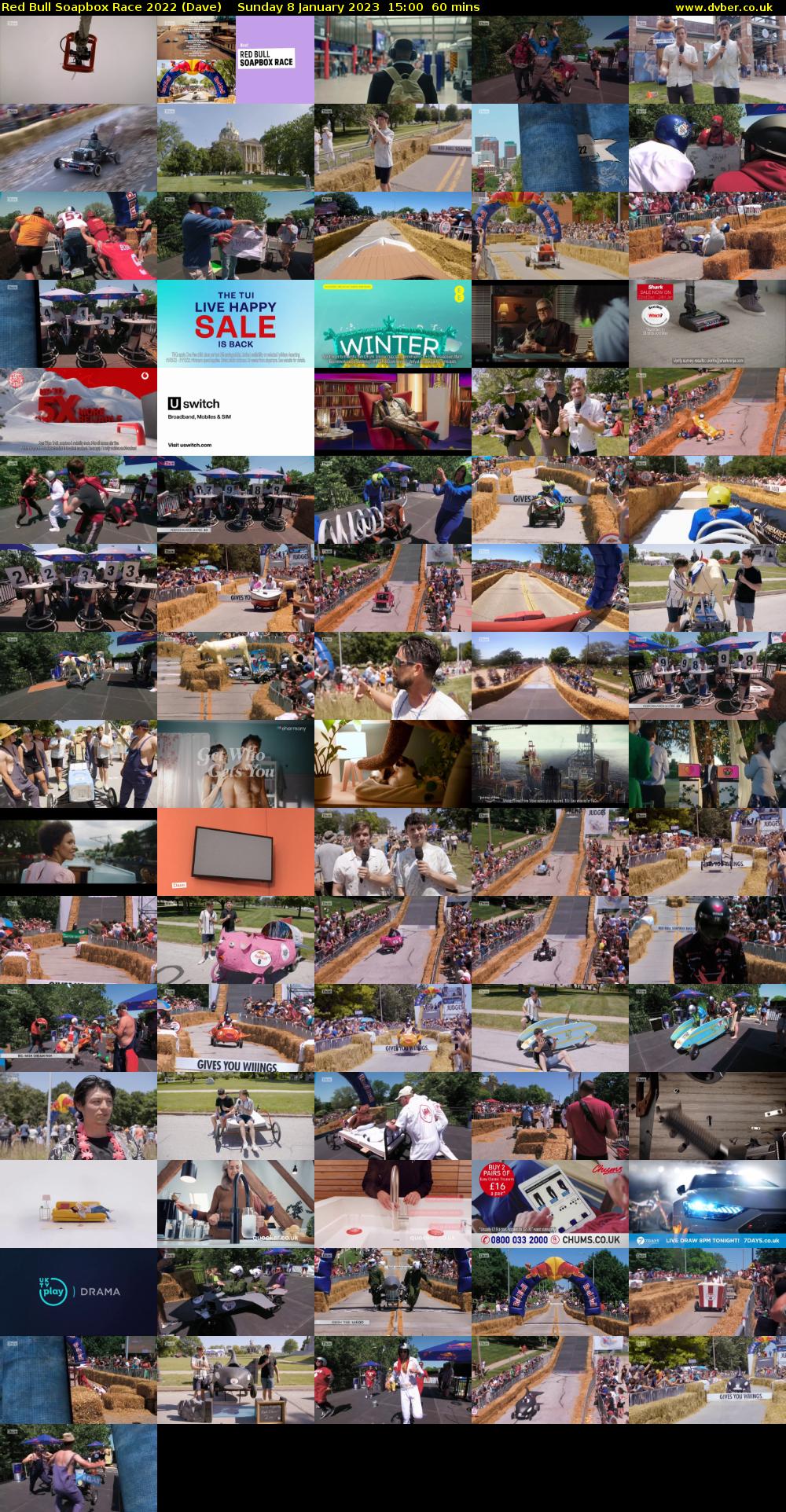 Red Bull Soapbox Race 2022 (Dave) Sunday 8 January 2023 15:00 - 16:00