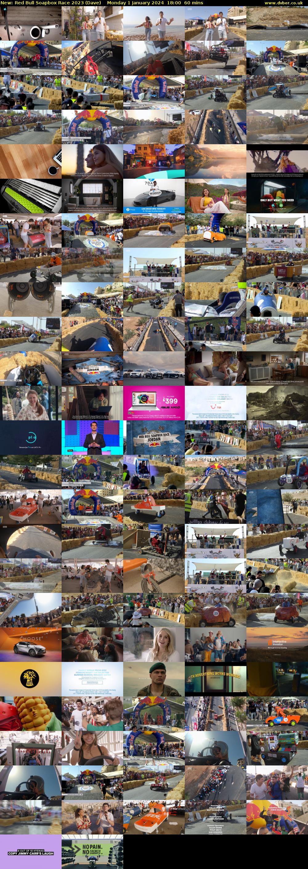 Red Bull Soapbox Race 2023 (Dave) Monday 1 January 2024 18:00 - 19:00