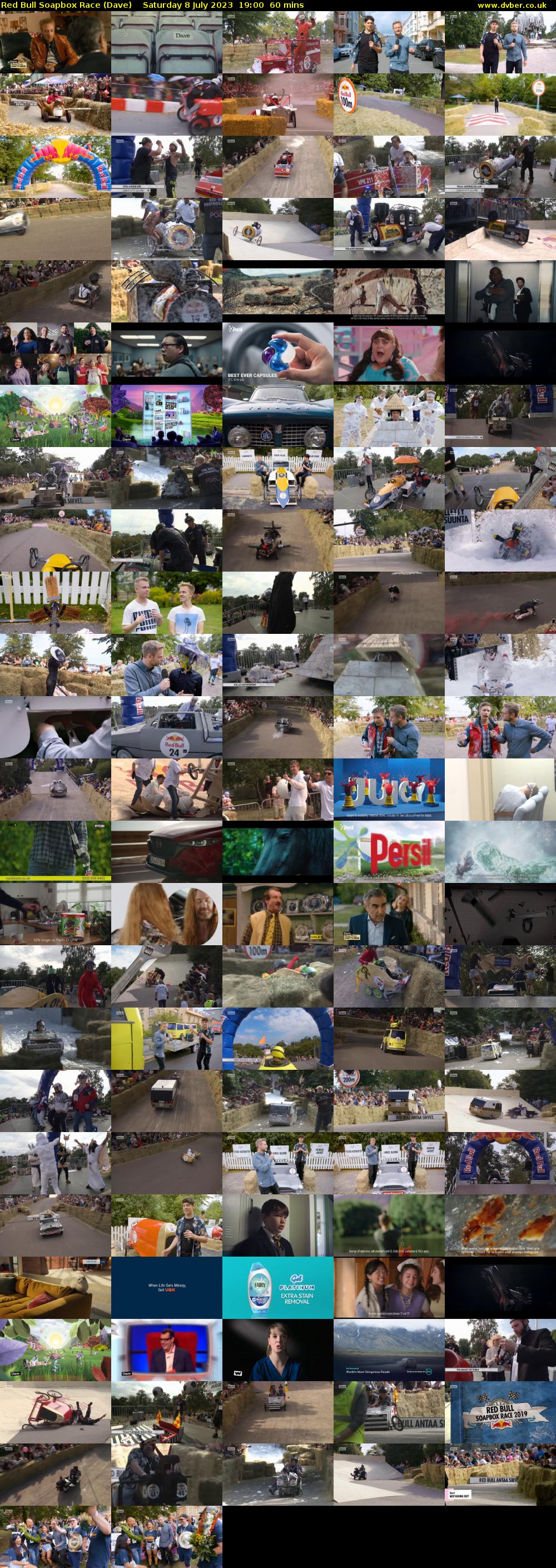 Red Bull Soapbox Race (Dave) Saturday 8 July 2023 19:00 - 20:00