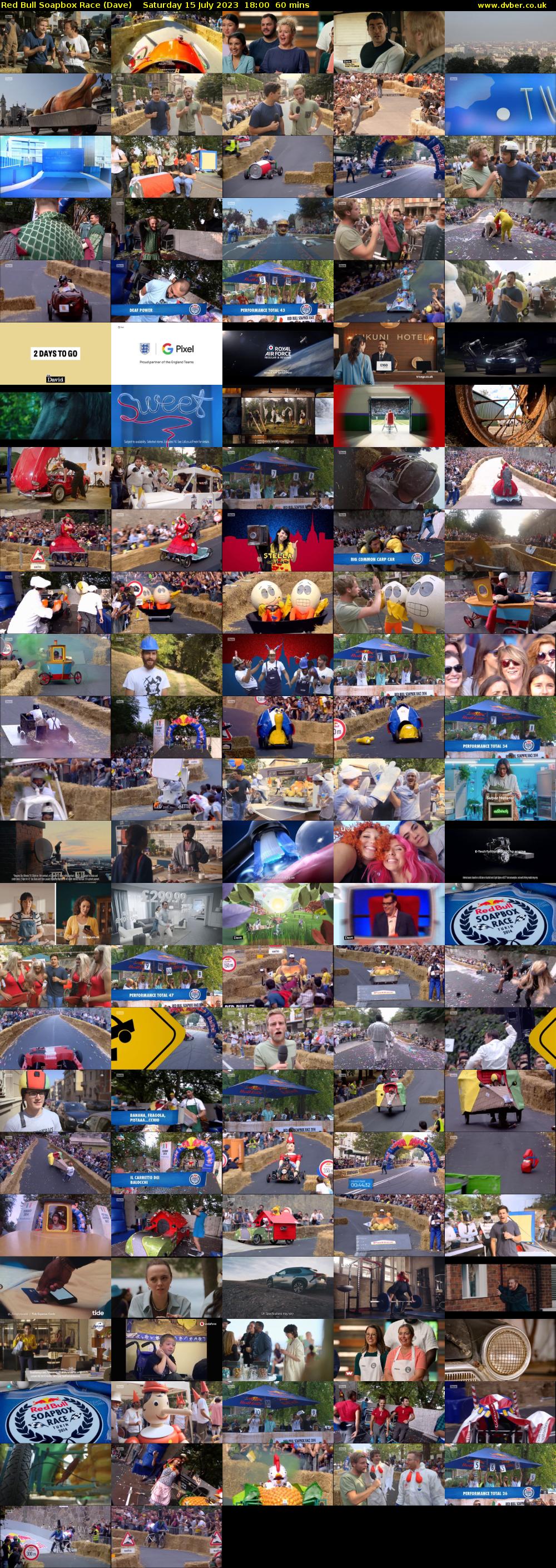 Red Bull Soapbox Race (Dave) Saturday 15 July 2023 18:00 - 19:00