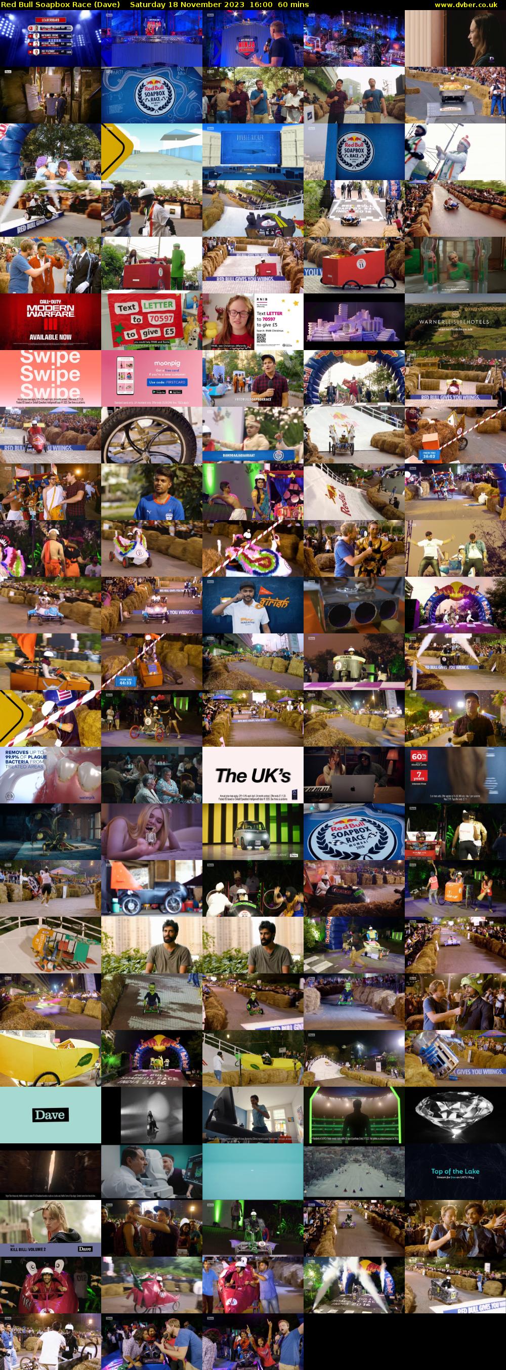 Red Bull Soapbox Race (Dave) Saturday 18 November 2023 16:00 - 17:00