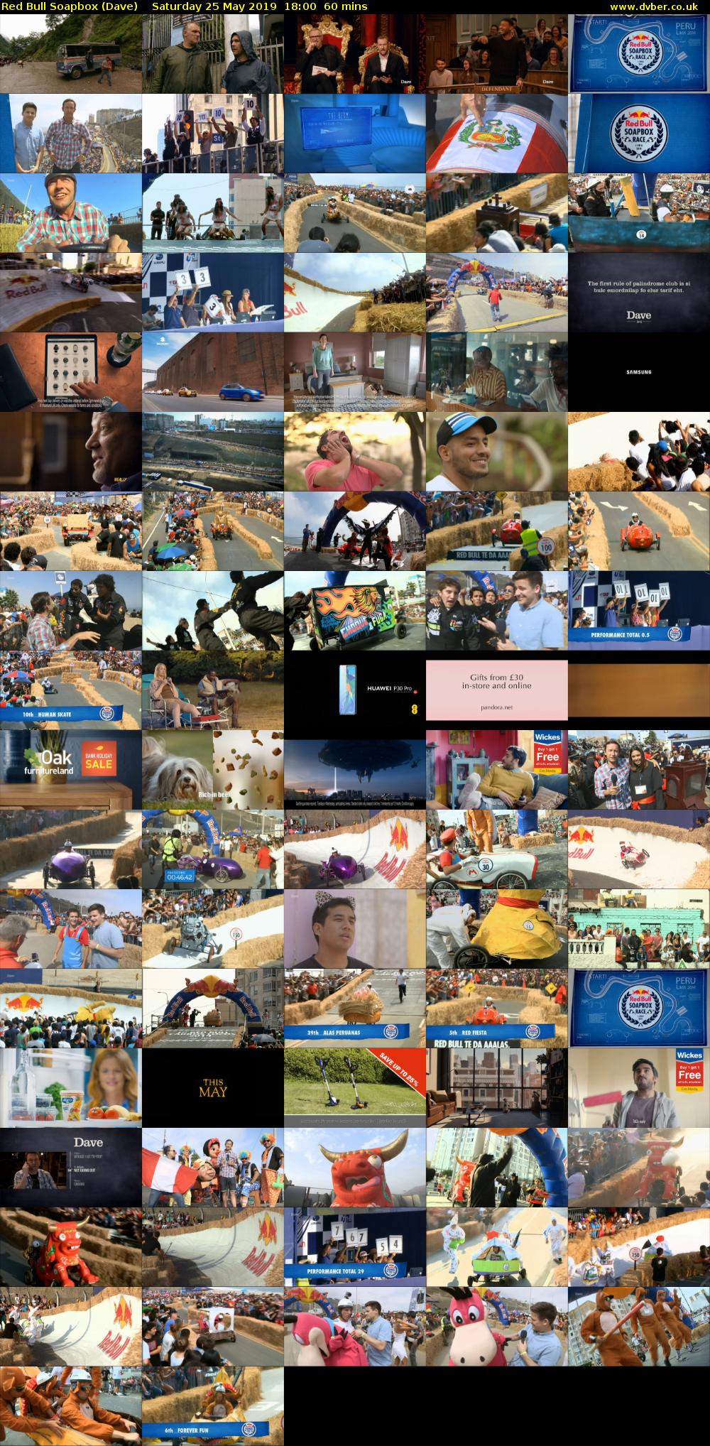 Red Bull Soapbox (Dave) Saturday 25 May 2019 18:00 - 19:00