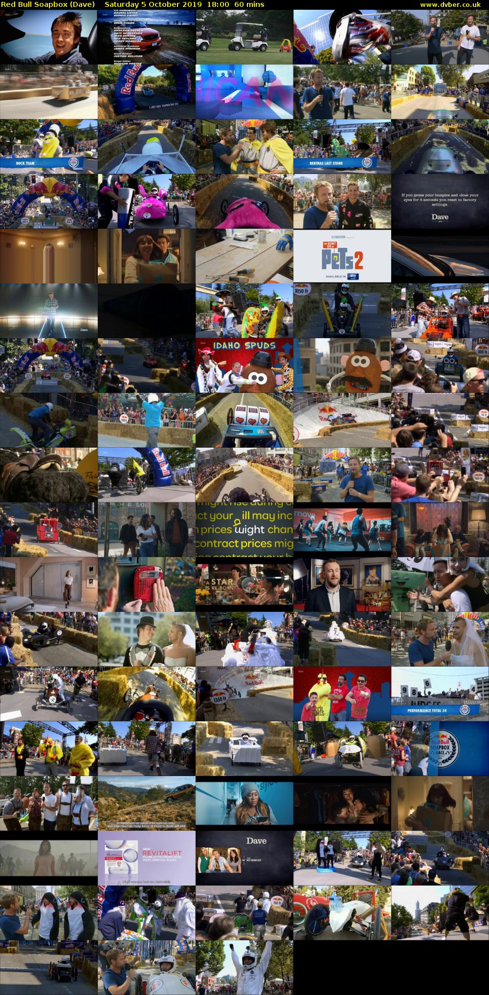 Red Bull Soapbox (Dave) Saturday 5 October 2019 18:00 - 19:00