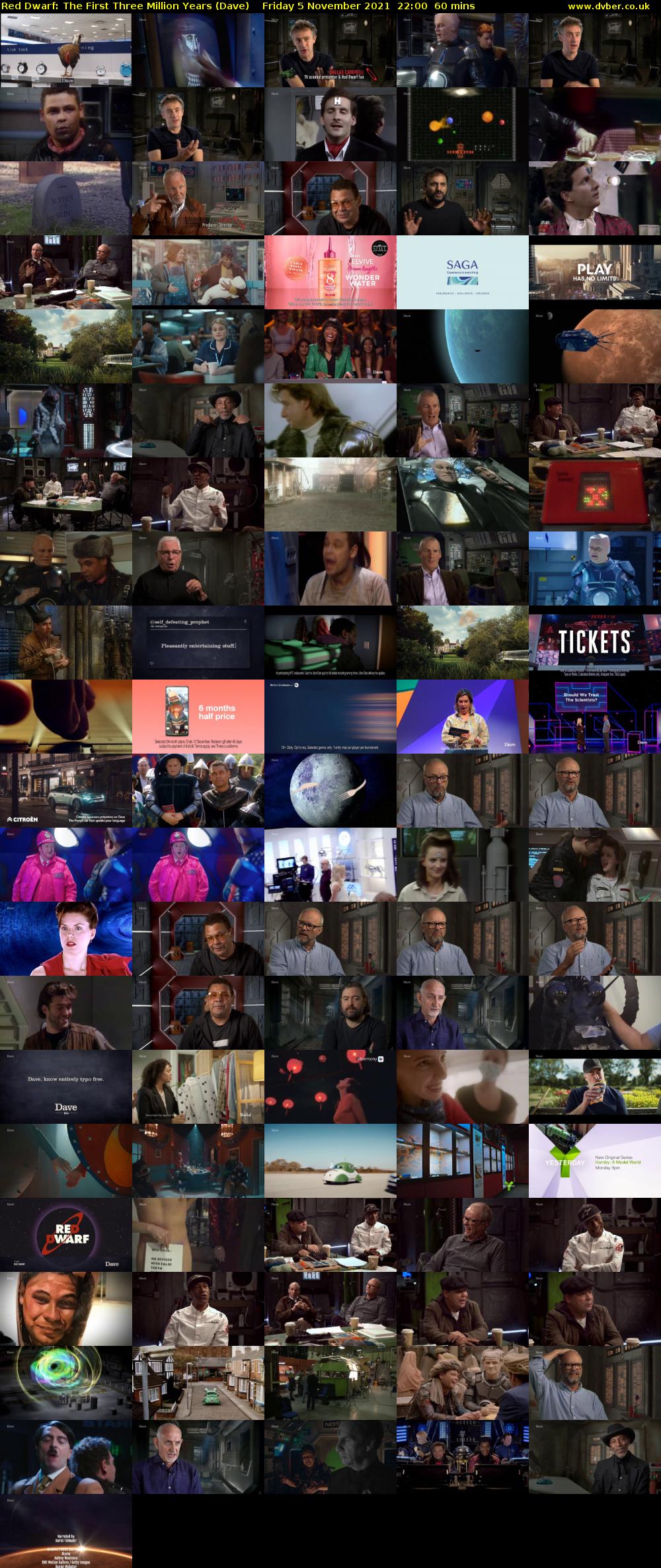 Red Dwarf: The First Three Million Years (Dave) Friday 5 November 2021 22:00 - 23:00