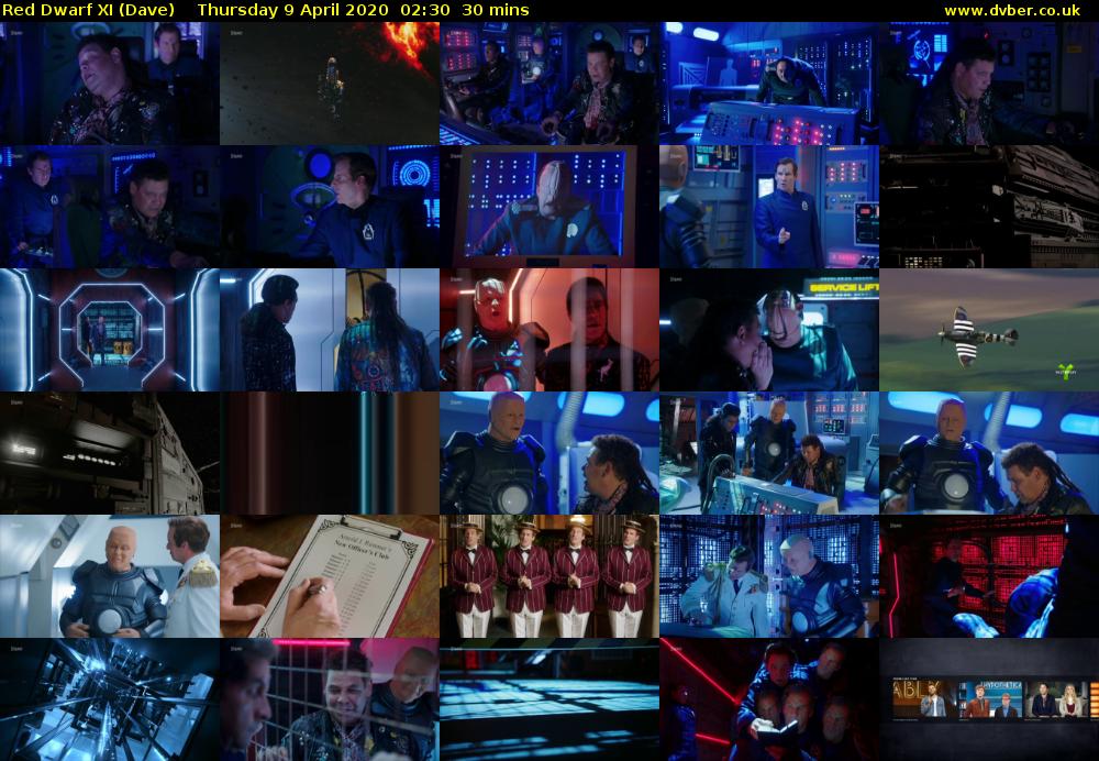 Red Dwarf XI (Dave) Thursday 9 April 2020 02:30 - 03:00