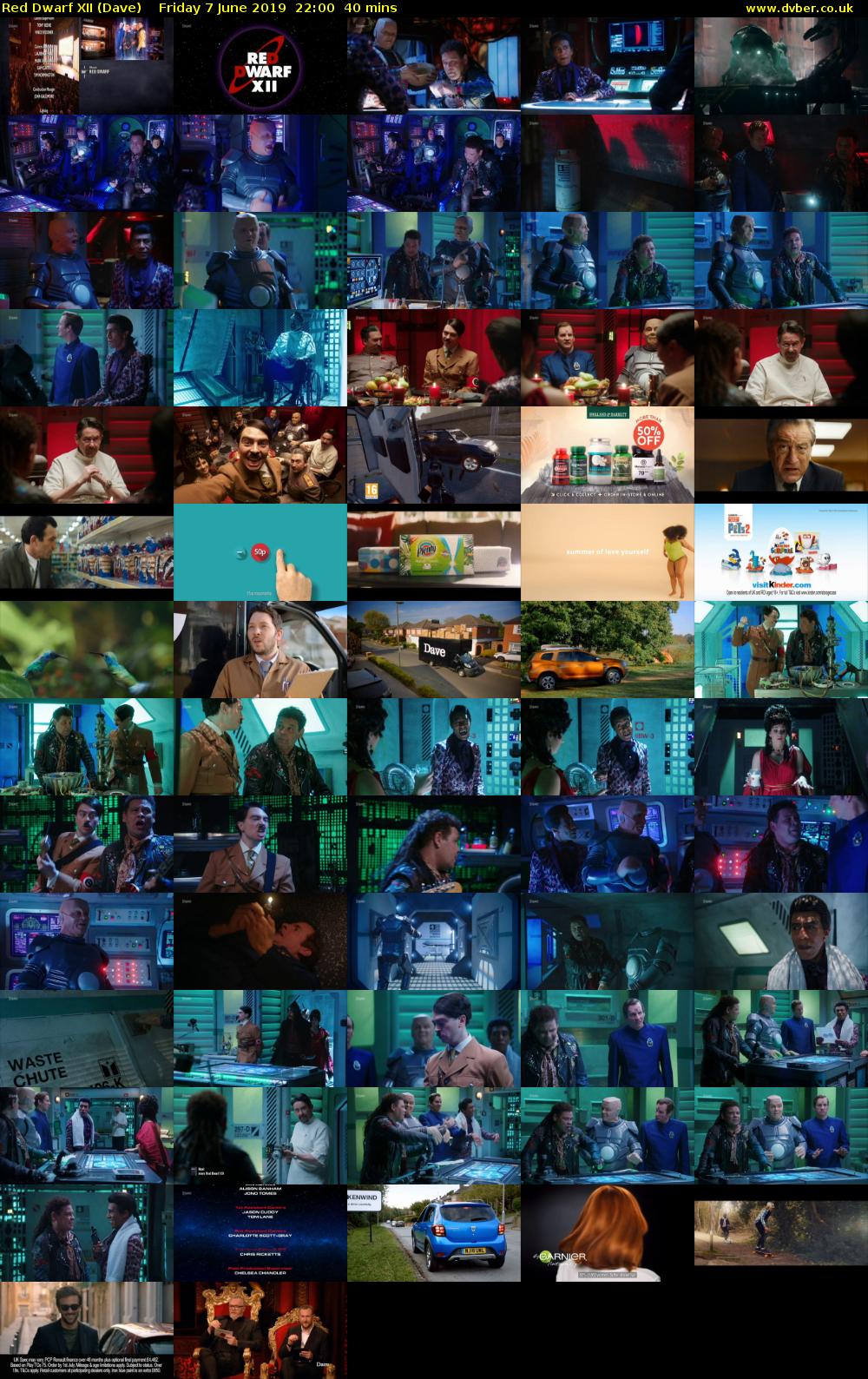 Red Dwarf XII (Dave) Friday 7 June 2019 22:00 - 22:40