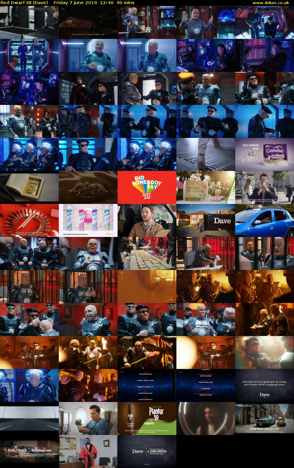 Red Dwarf XII (Dave) Friday 7 June 2019 22:40 - 23:20
