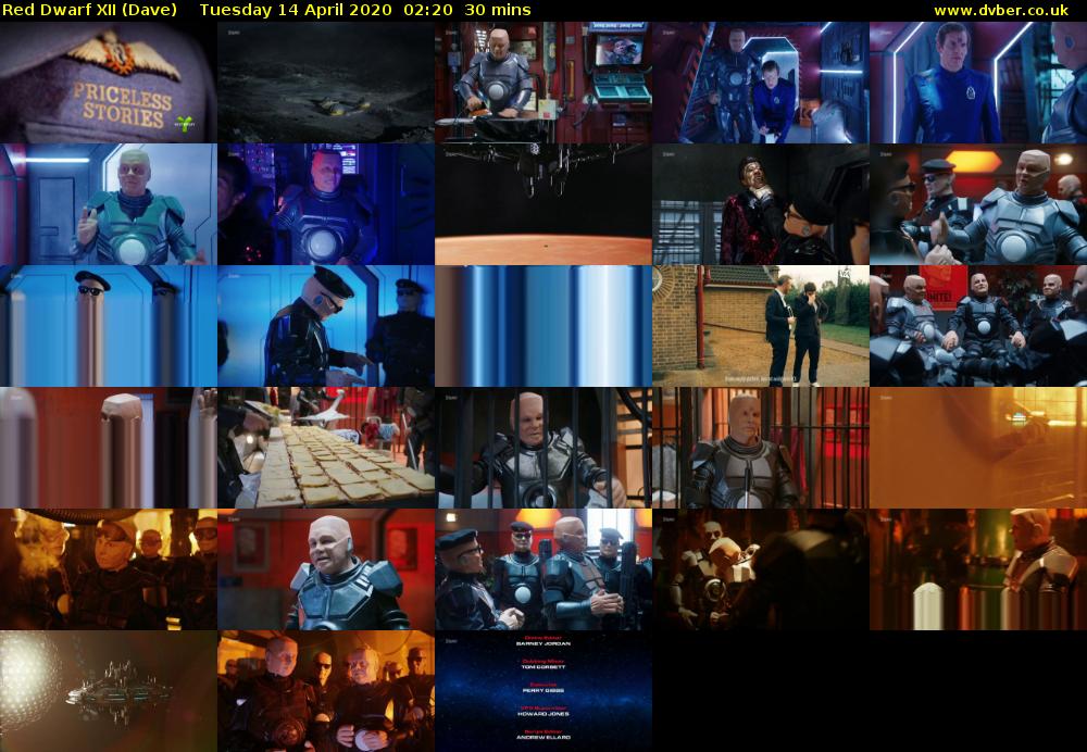 Red Dwarf XII (Dave) Tuesday 14 April 2020 02:20 - 02:50