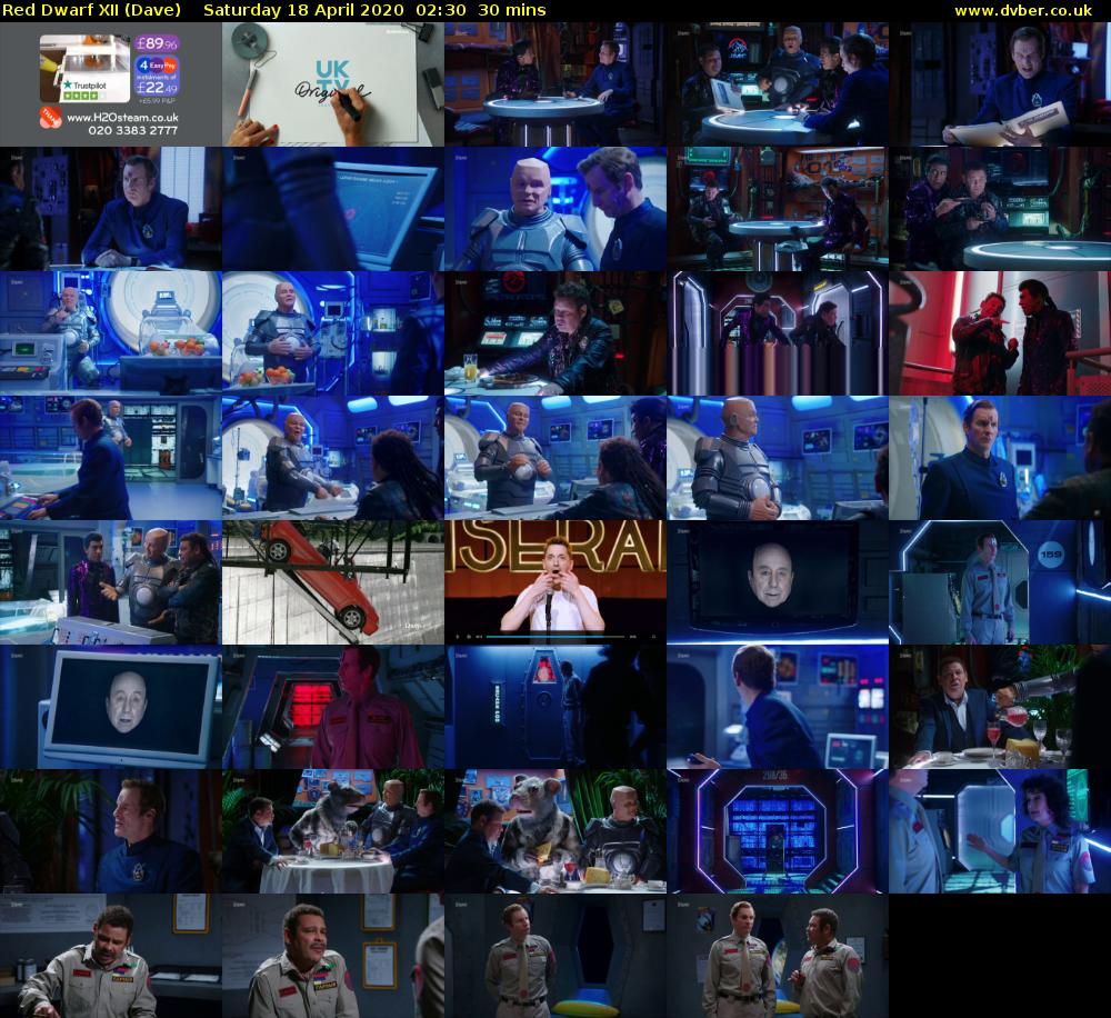 Red Dwarf XII (Dave) Saturday 18 April 2020 02:30 - 03:00