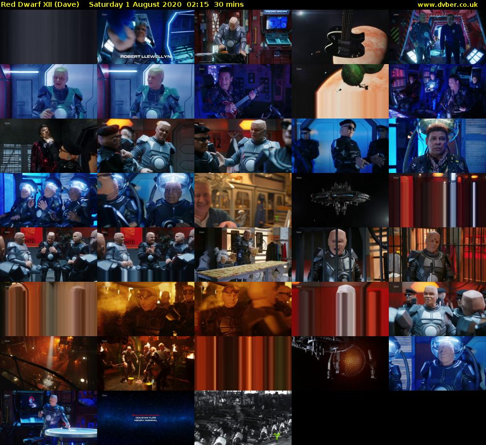 Red Dwarf XII (Dave) Saturday 1 August 2020 02:15 - 02:45