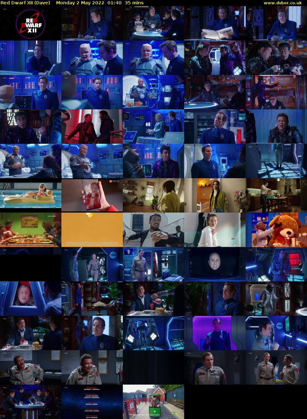 Red Dwarf XII (Dave) Monday 2 May 2022 01:40 - 02:15