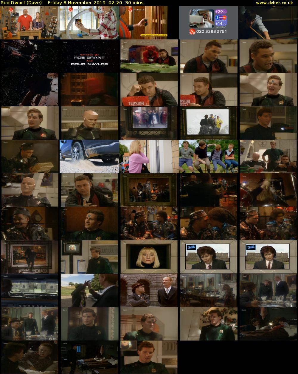 Red Dwarf (Dave) Friday 8 November 2019 02:20 - 02:50