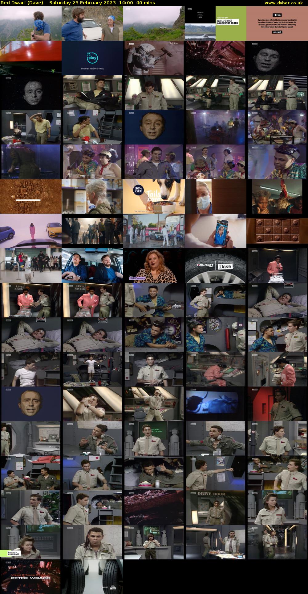 Red Dwarf (Dave) Saturday 25 February 2023 14:00 - 14:40