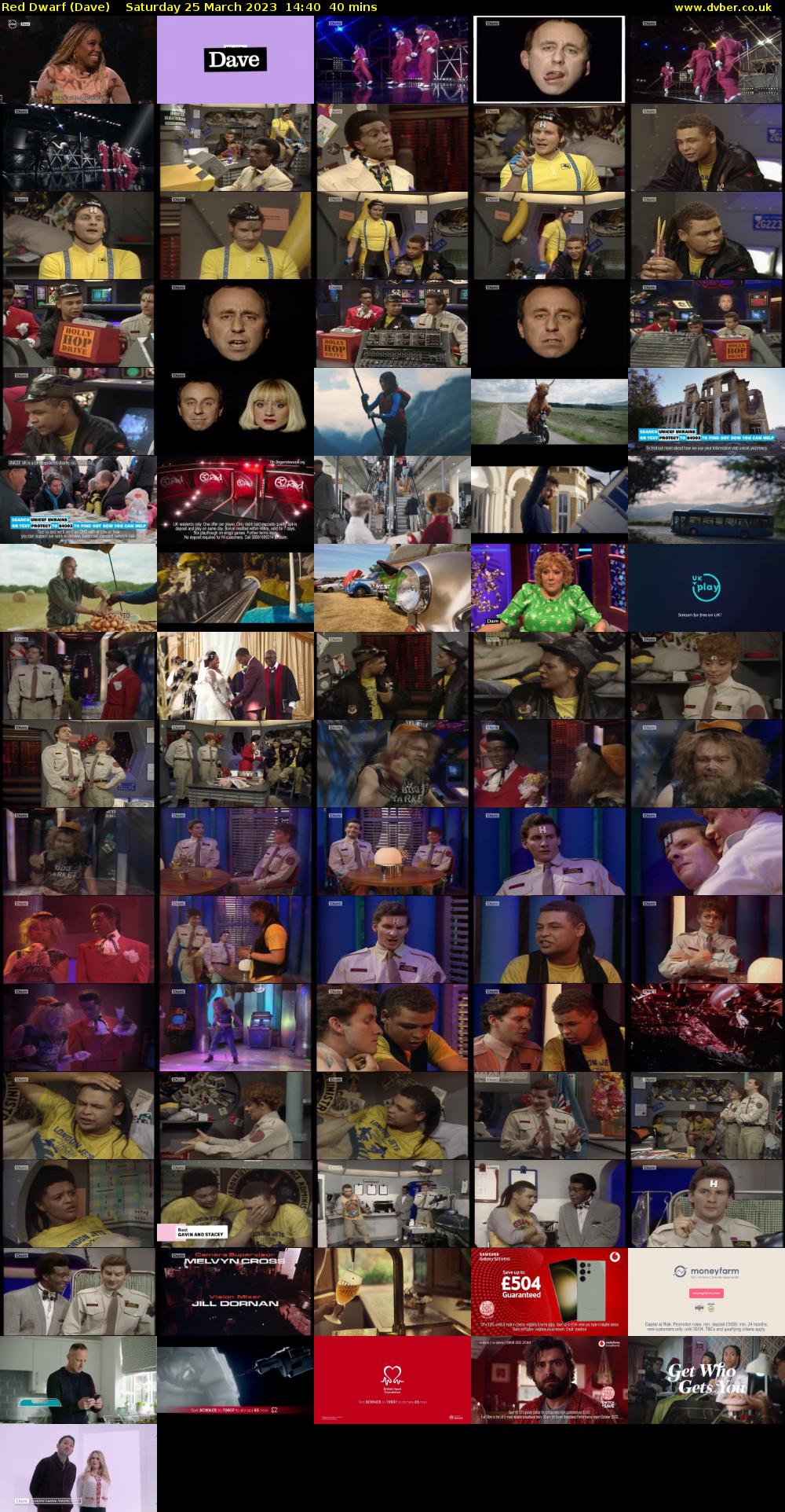 Red Dwarf (Dave) Saturday 25 March 2023 14:40 - 15:20