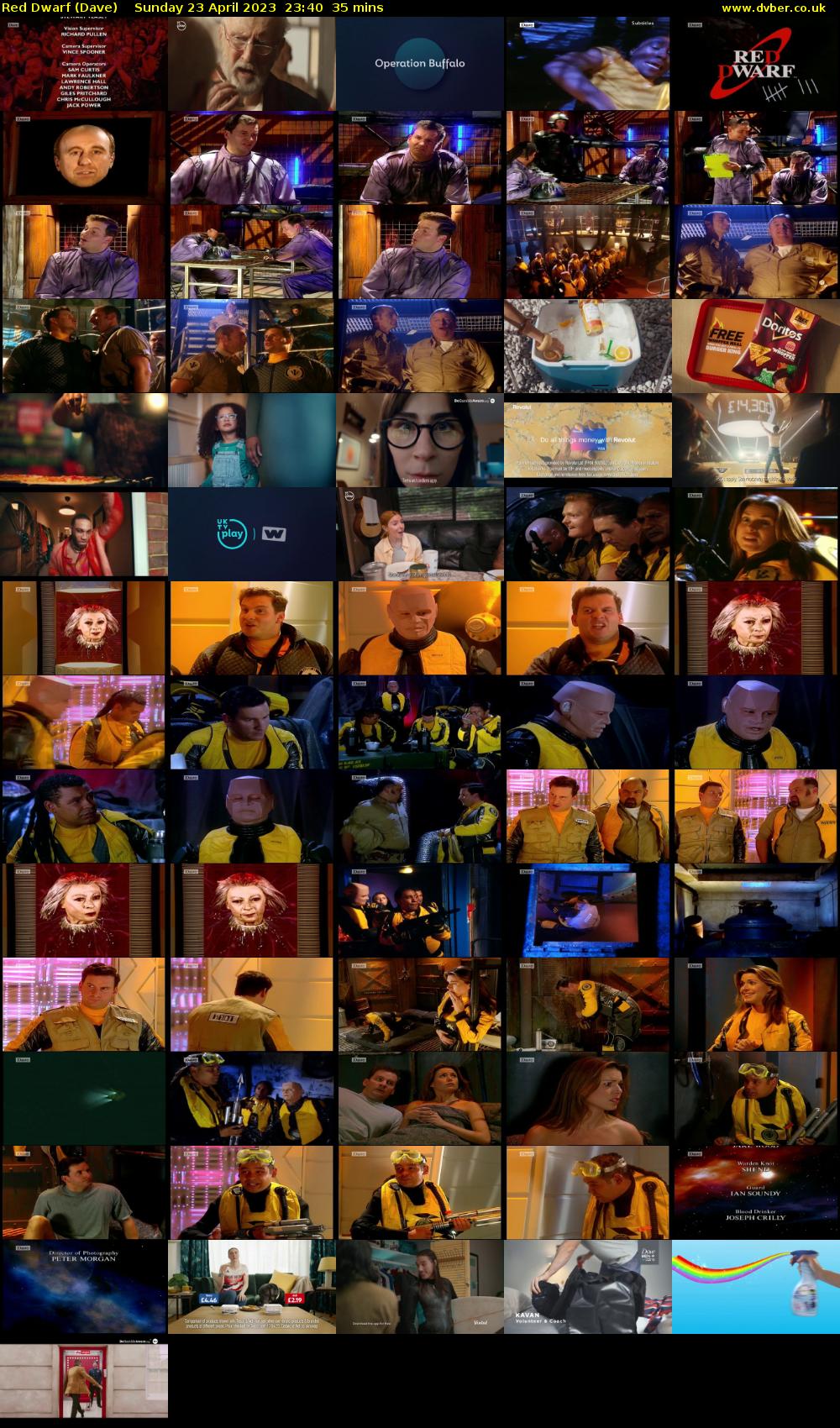 Red Dwarf (Dave) Sunday 23 April 2023 23:40 - 00:15