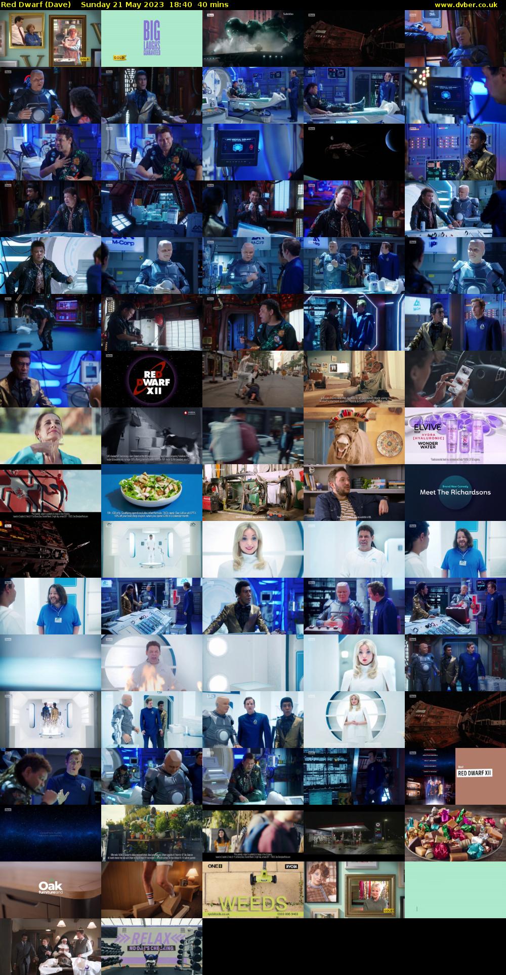 Red Dwarf (Dave) Sunday 21 May 2023 18:40 - 19:20