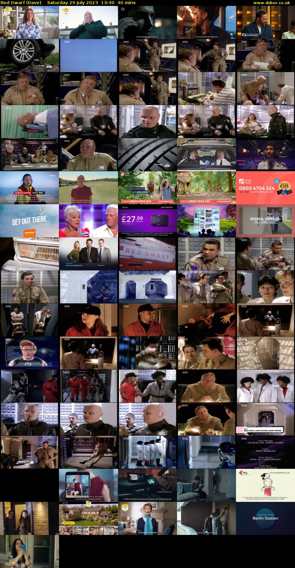 Red Dwarf (Dave) Saturday 29 July 2023 13:40 - 14:20