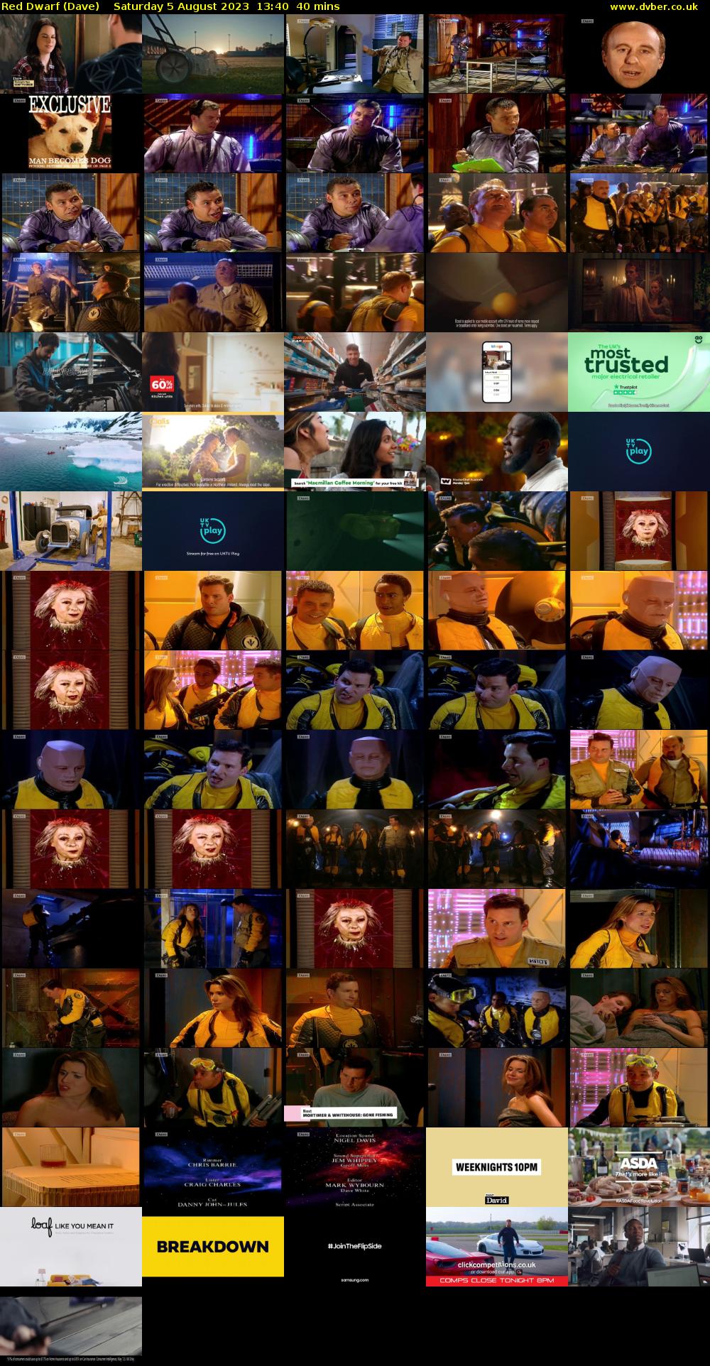 Red Dwarf (Dave) Saturday 5 August 2023 13:40 - 14:20