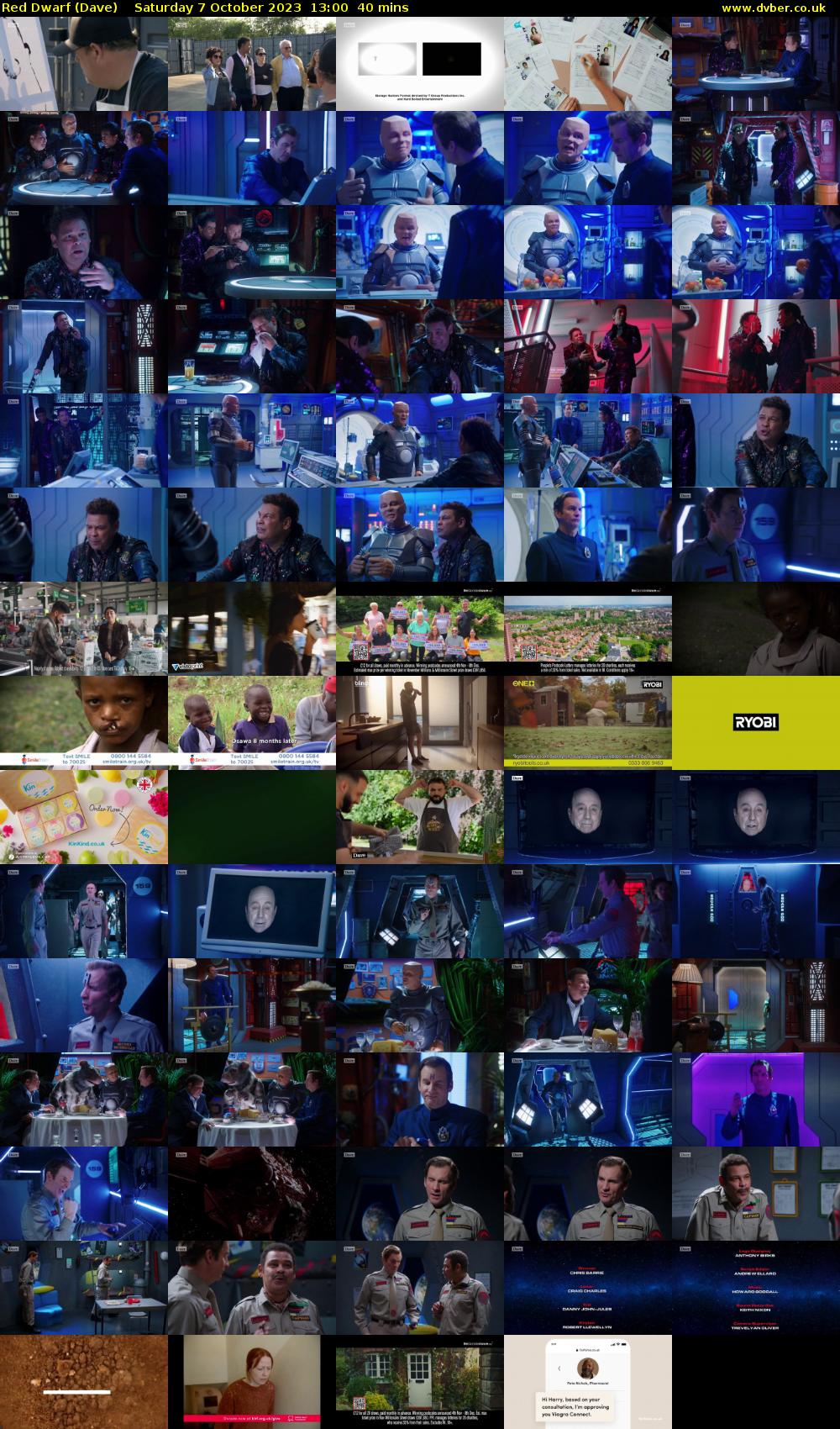Red Dwarf (Dave) Saturday 7 October 2023 13:00 - 13:40