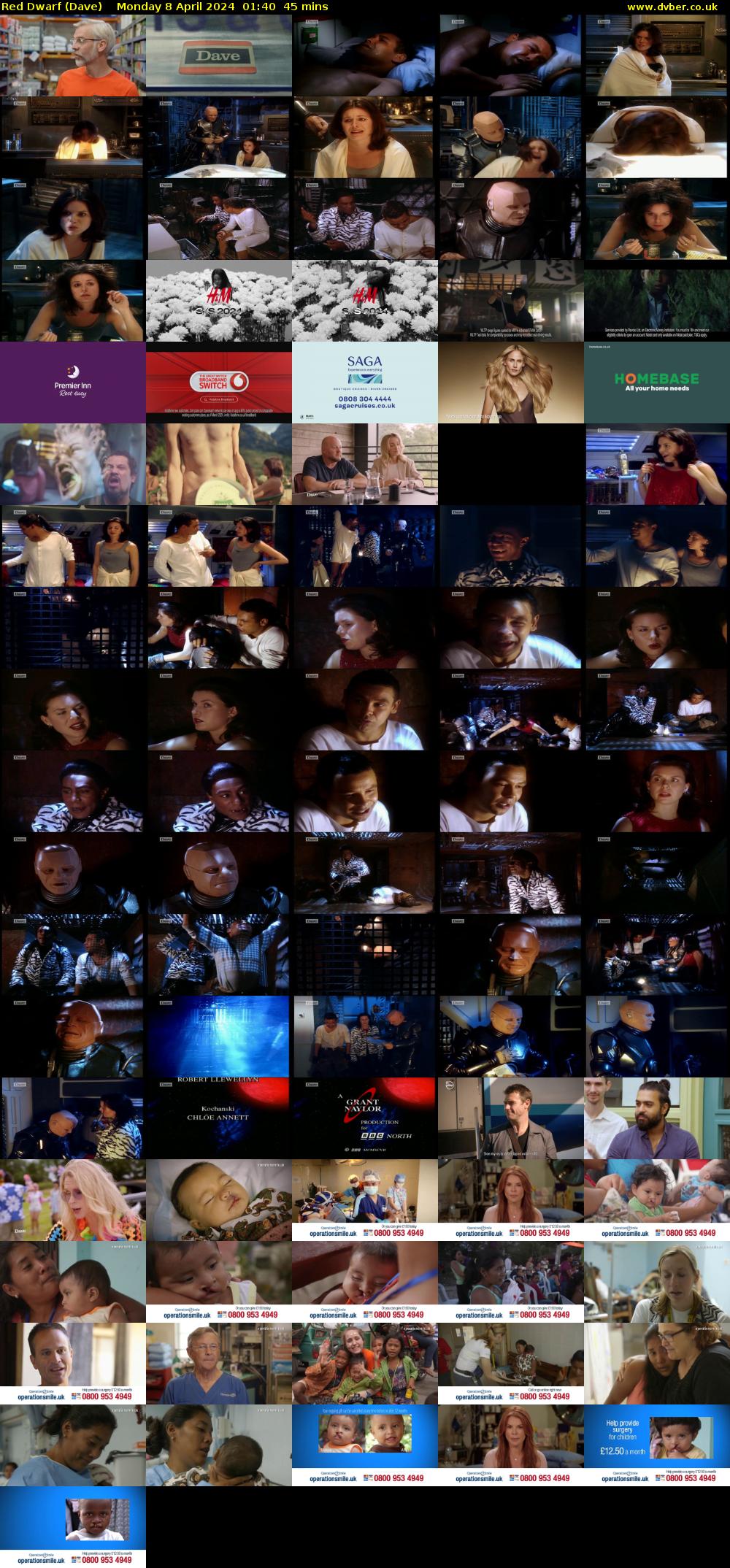 Red Dwarf (Dave) Monday 8 April 2024 01:40 - 02:25