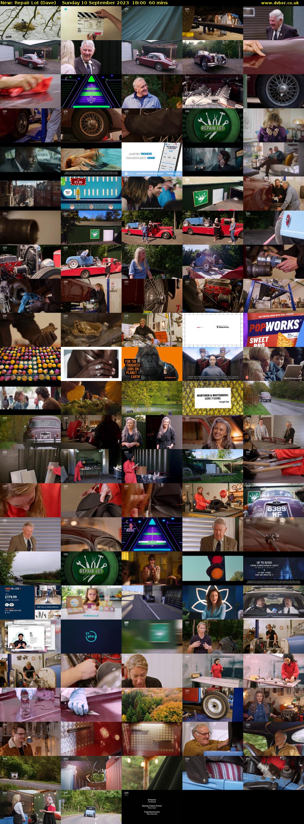 Repair Lot (Dave) Sunday 10 September 2023 18:00 - 19:00