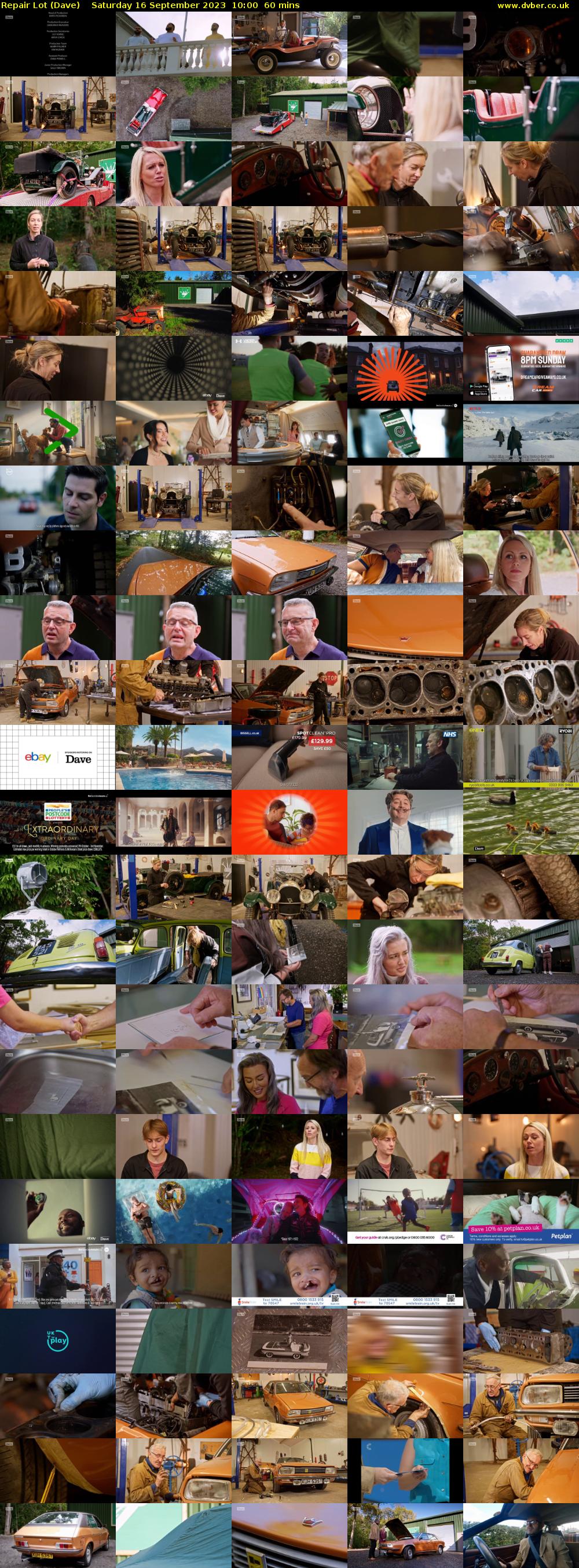 Repair Lot (Dave) Saturday 16 September 2023 10:00 - 11:00