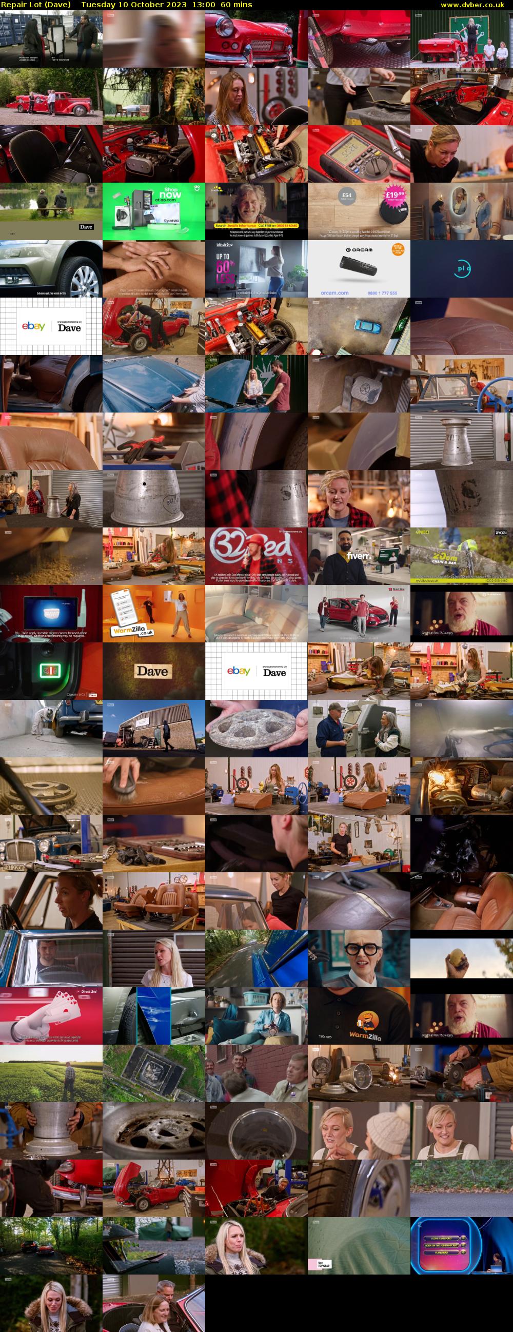 Repair Lot (Dave) Tuesday 10 October 2023 13:00 - 14:00