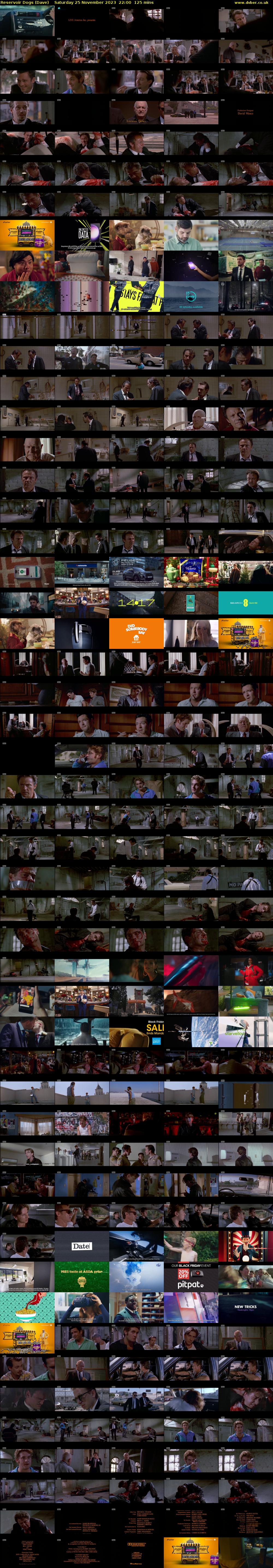 Reservoir Dogs (Dave) Saturday 25 November 2023 22:00 - 00:05