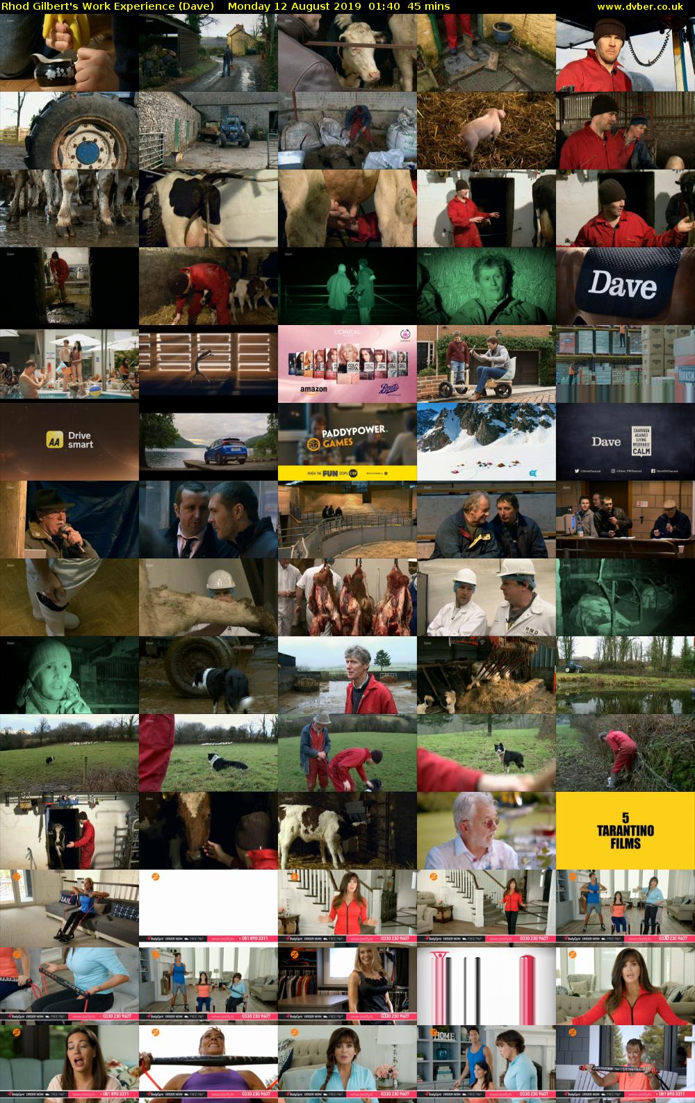 Rhod Gilbert's Work Experience (Dave) Monday 12 August 2019 01:40 - 02:25