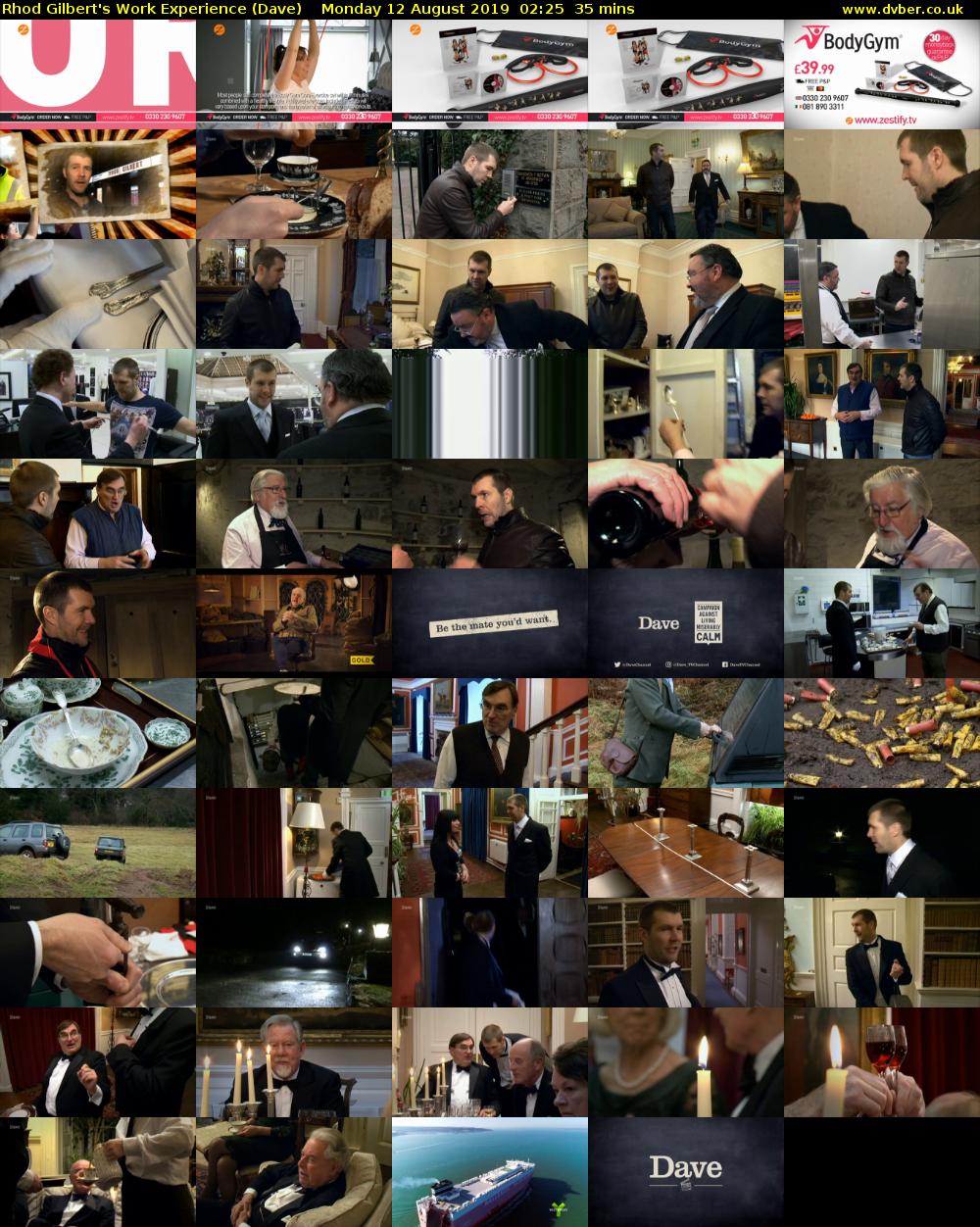 Rhod Gilbert's Work Experience (Dave) Monday 12 August 2019 02:25 - 03:00