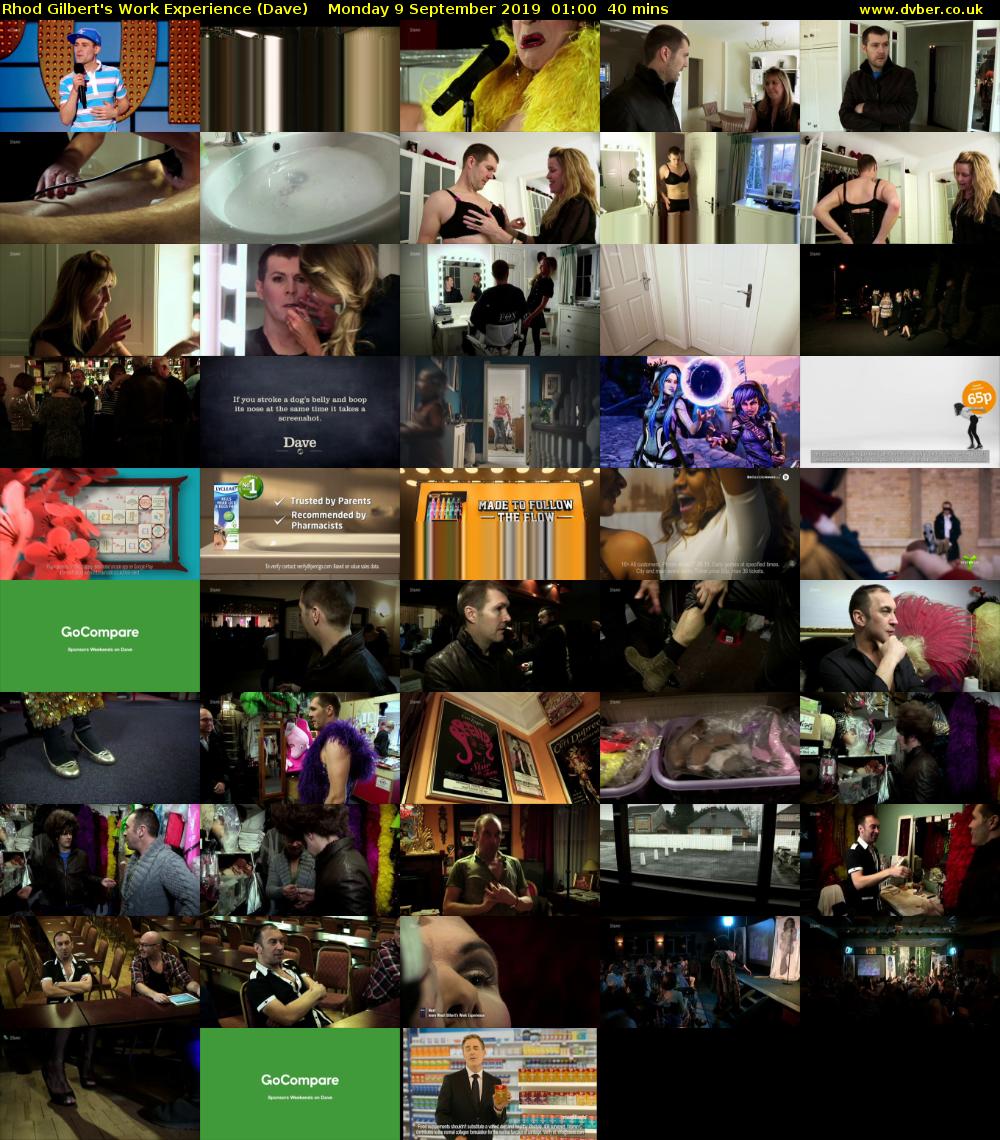 Rhod Gilbert's Work Experience (Dave) Monday 9 September 2019 01:00 - 01:40