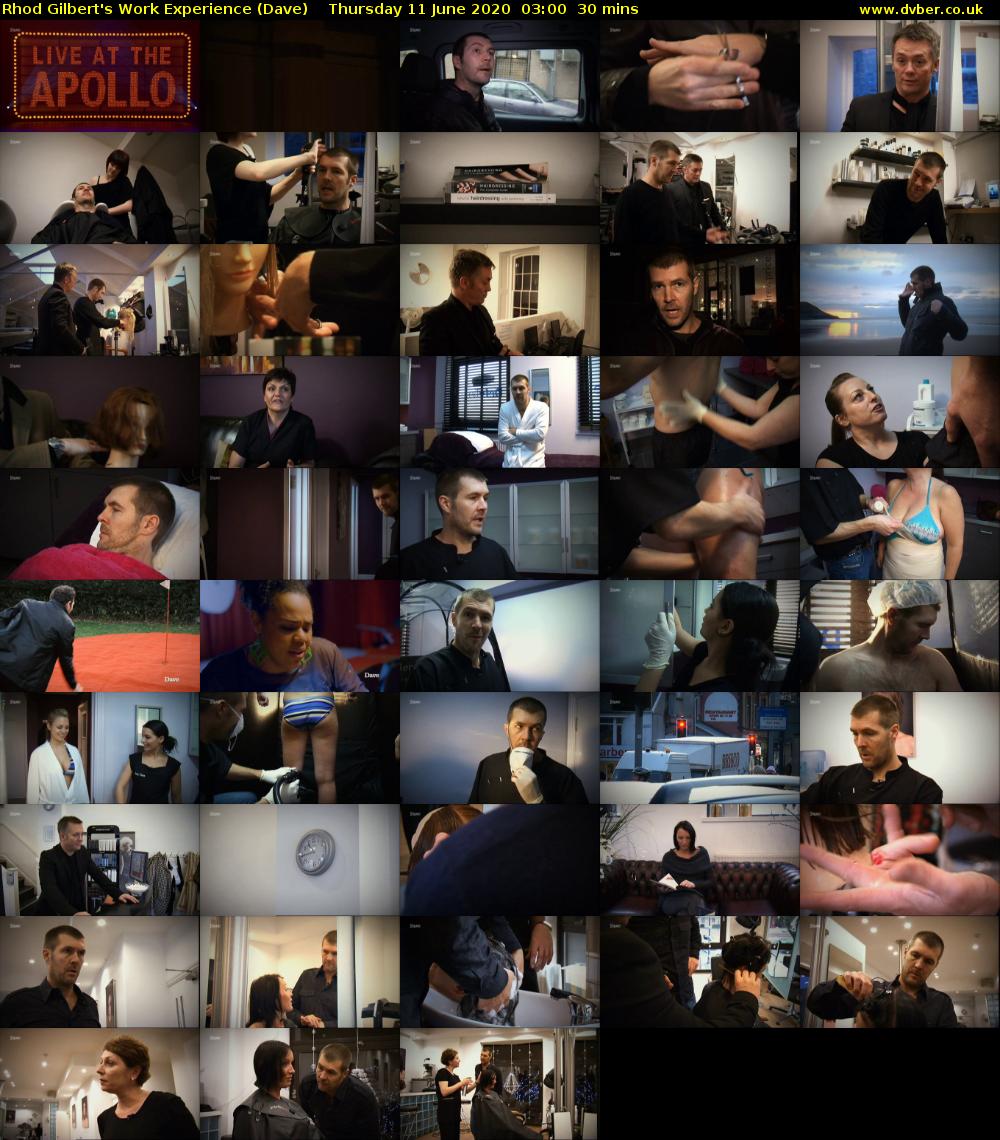 Rhod Gilbert's Work Experience (Dave) Thursday 11 June 2020 03:00 - 03:30